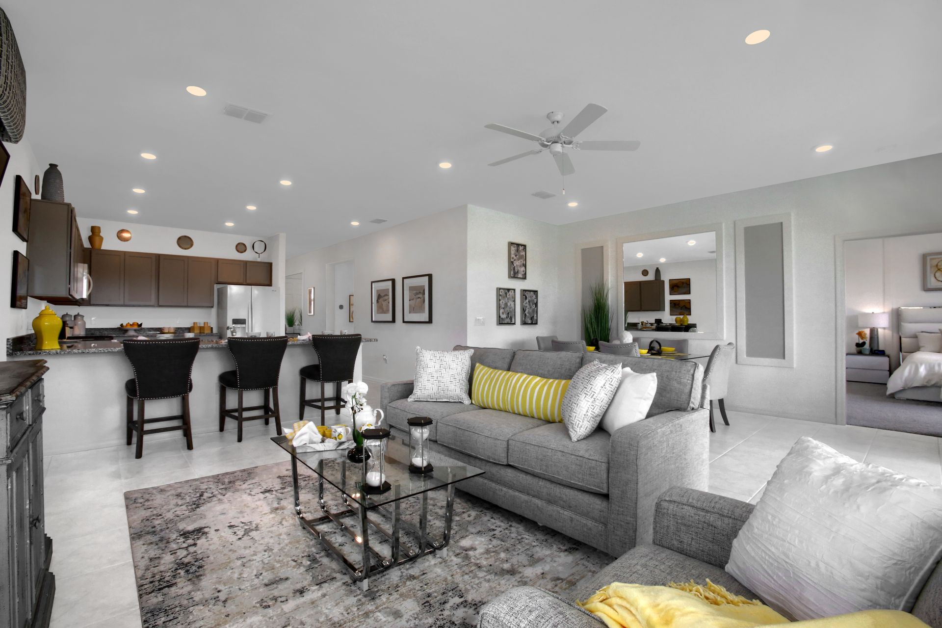 Currant Model Home Great Room
