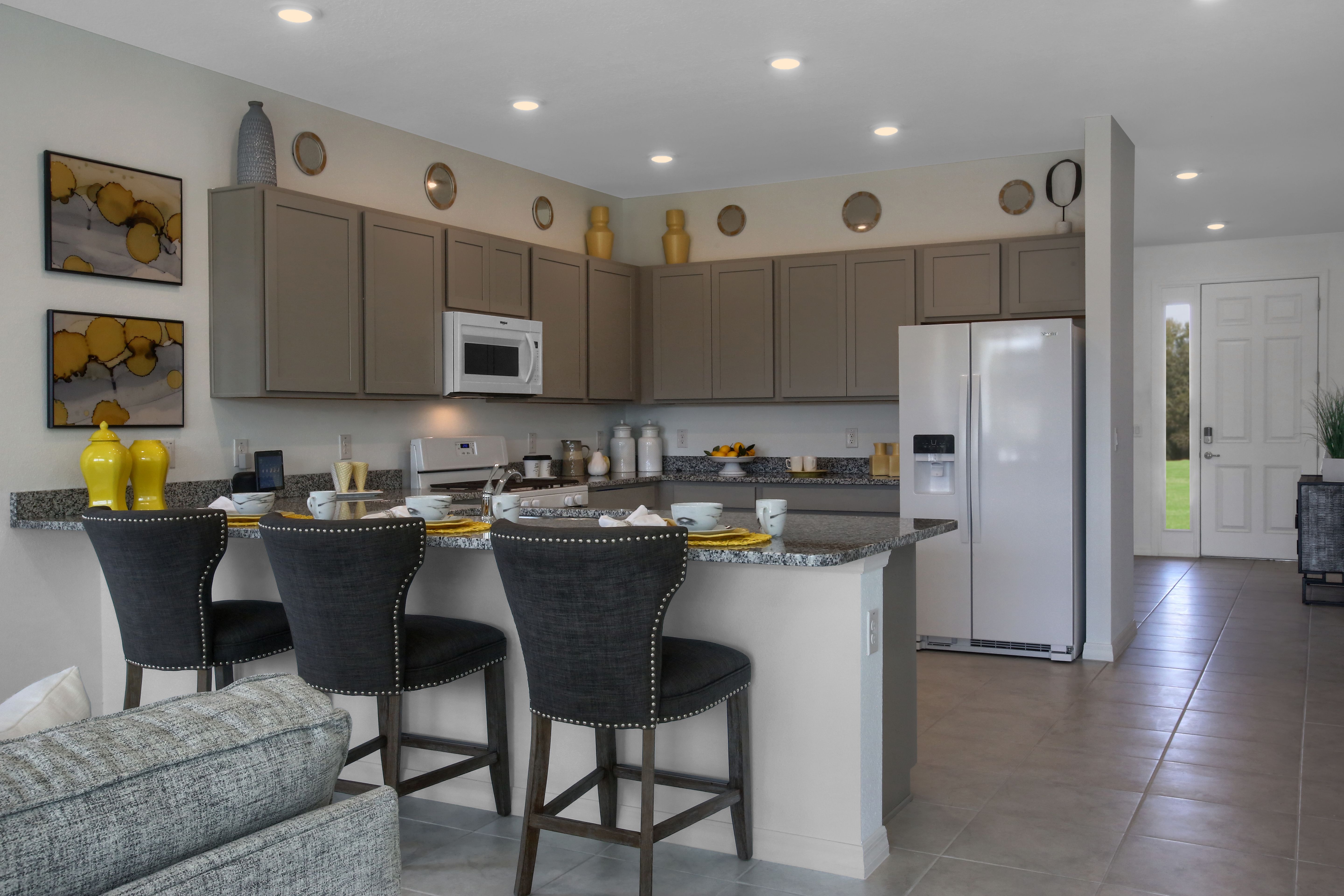 Currant Model Home Kitchen