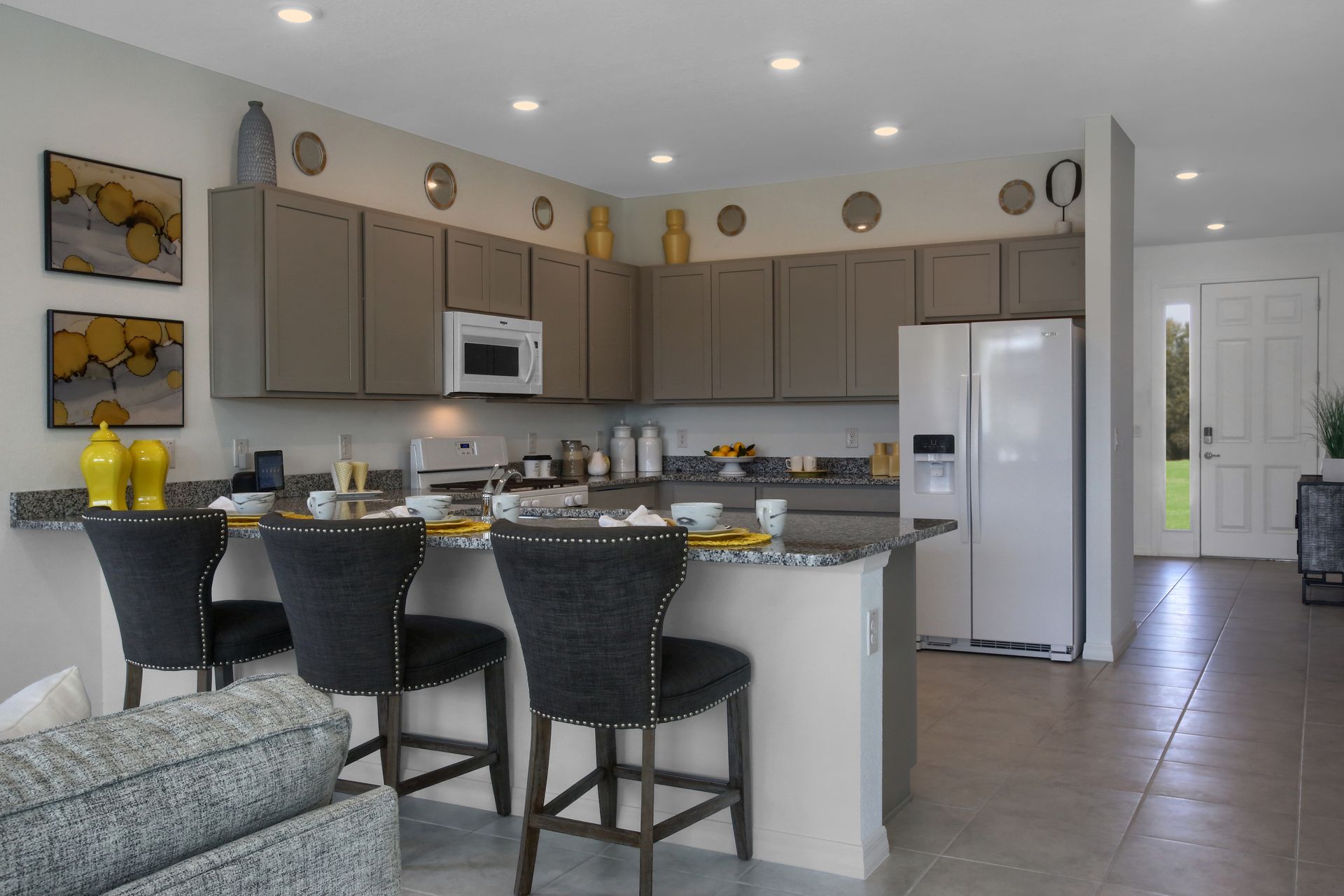 Currant Model Home Kitchen
