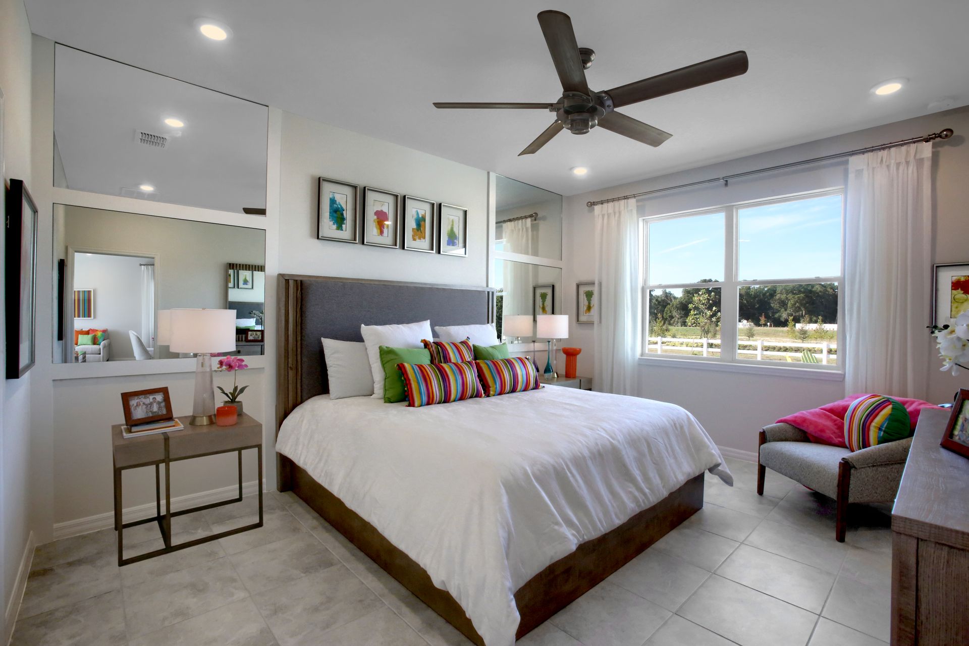 Sable Model Home Master Bedroom