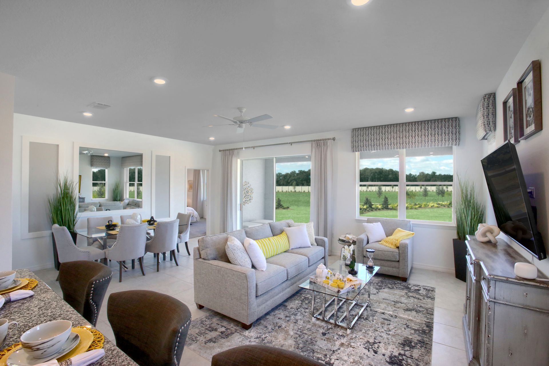 Currant Model Home Great Room