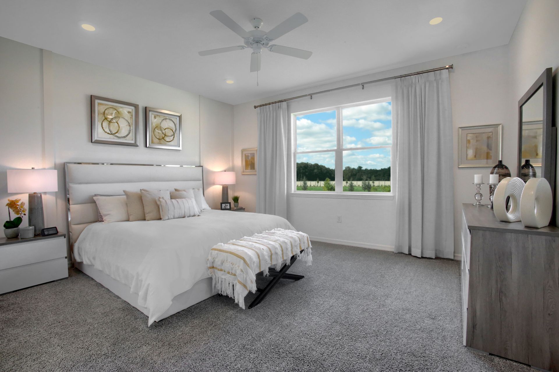 Currant Model Home Master Bedroom