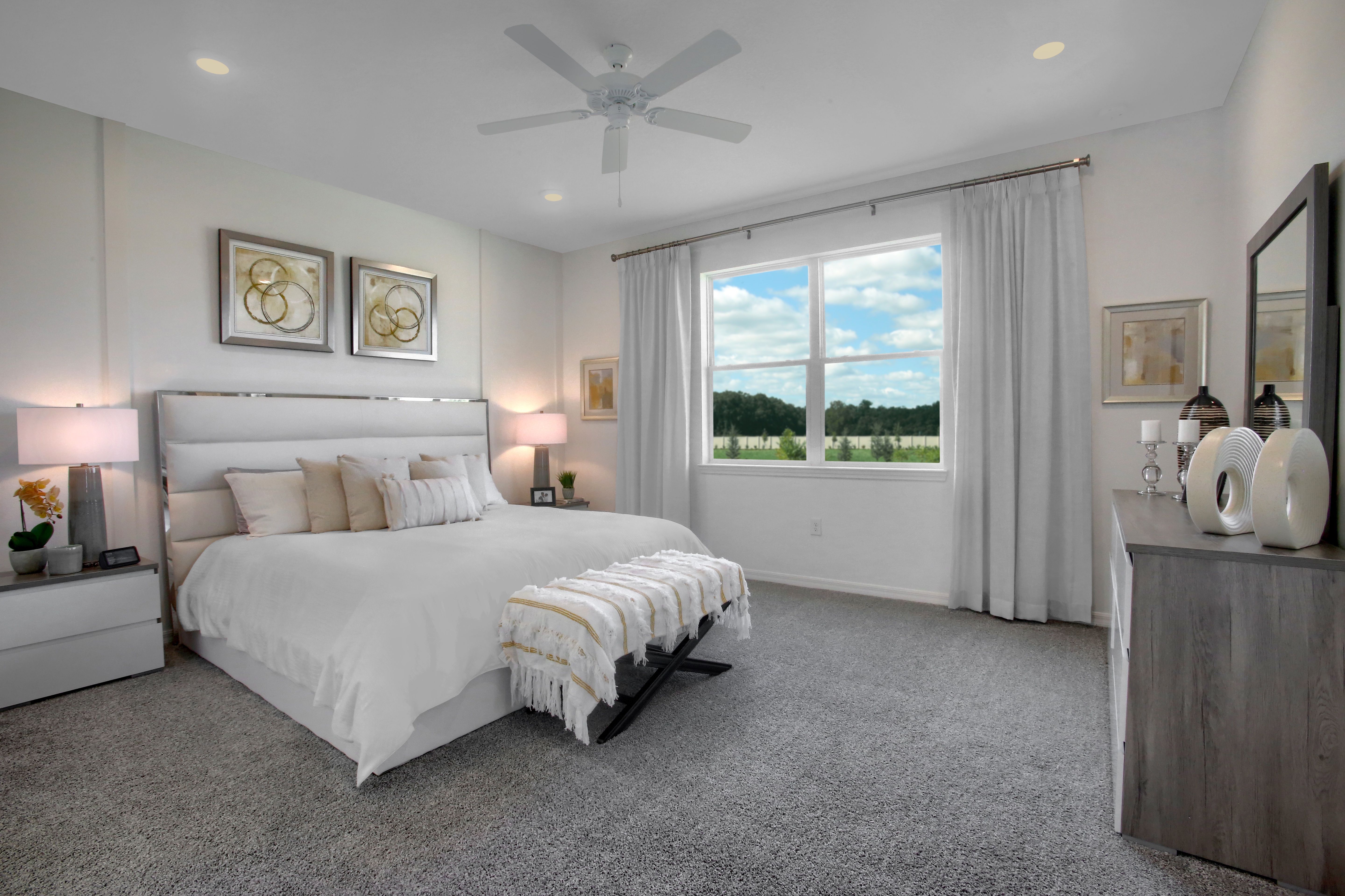 Currant Model Home Master Bedroom