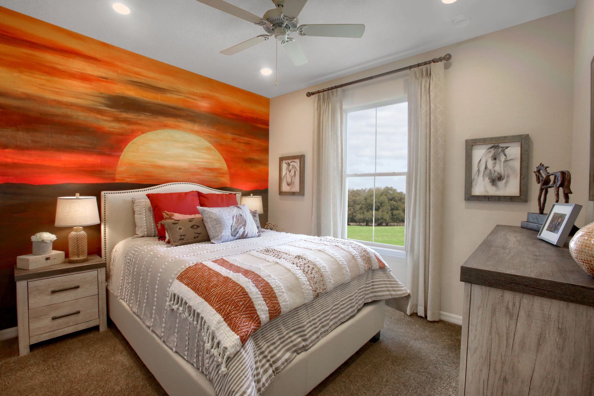 Garnet Model Home Bedroom