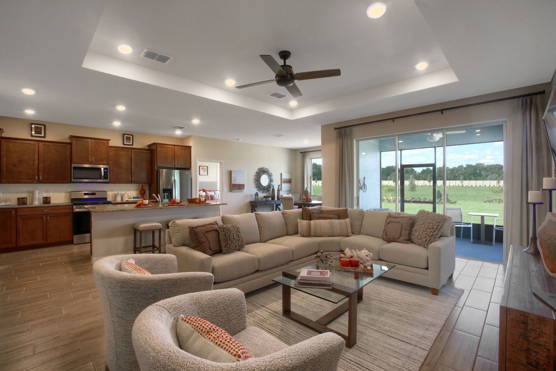 Garnet Model Home Great Room