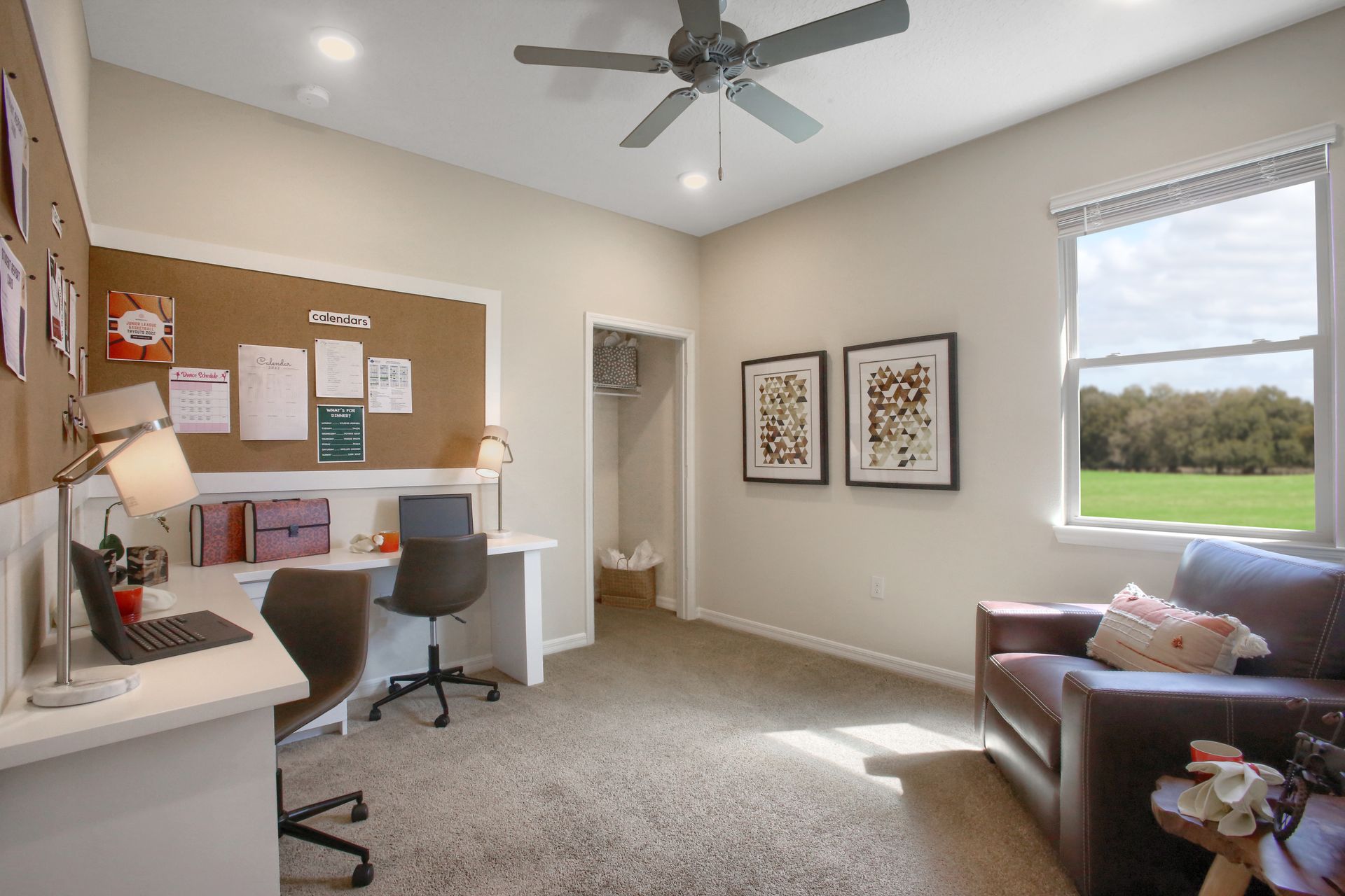 Garnet Model Home Office