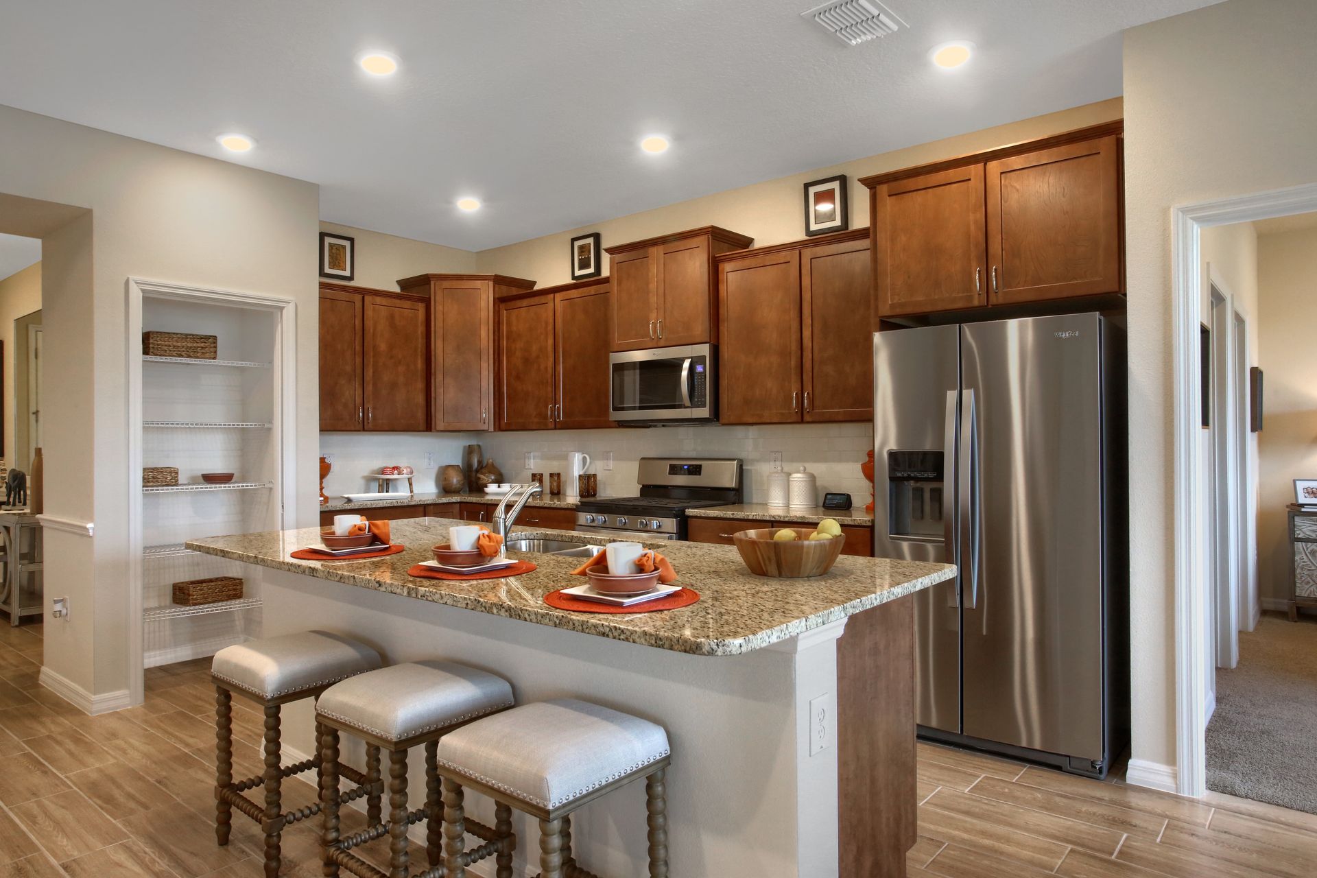 Garnet Model Home Kitchen