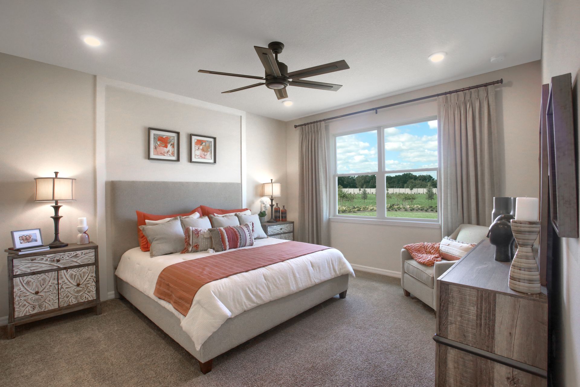 Garnet Model Home Master Bedroom