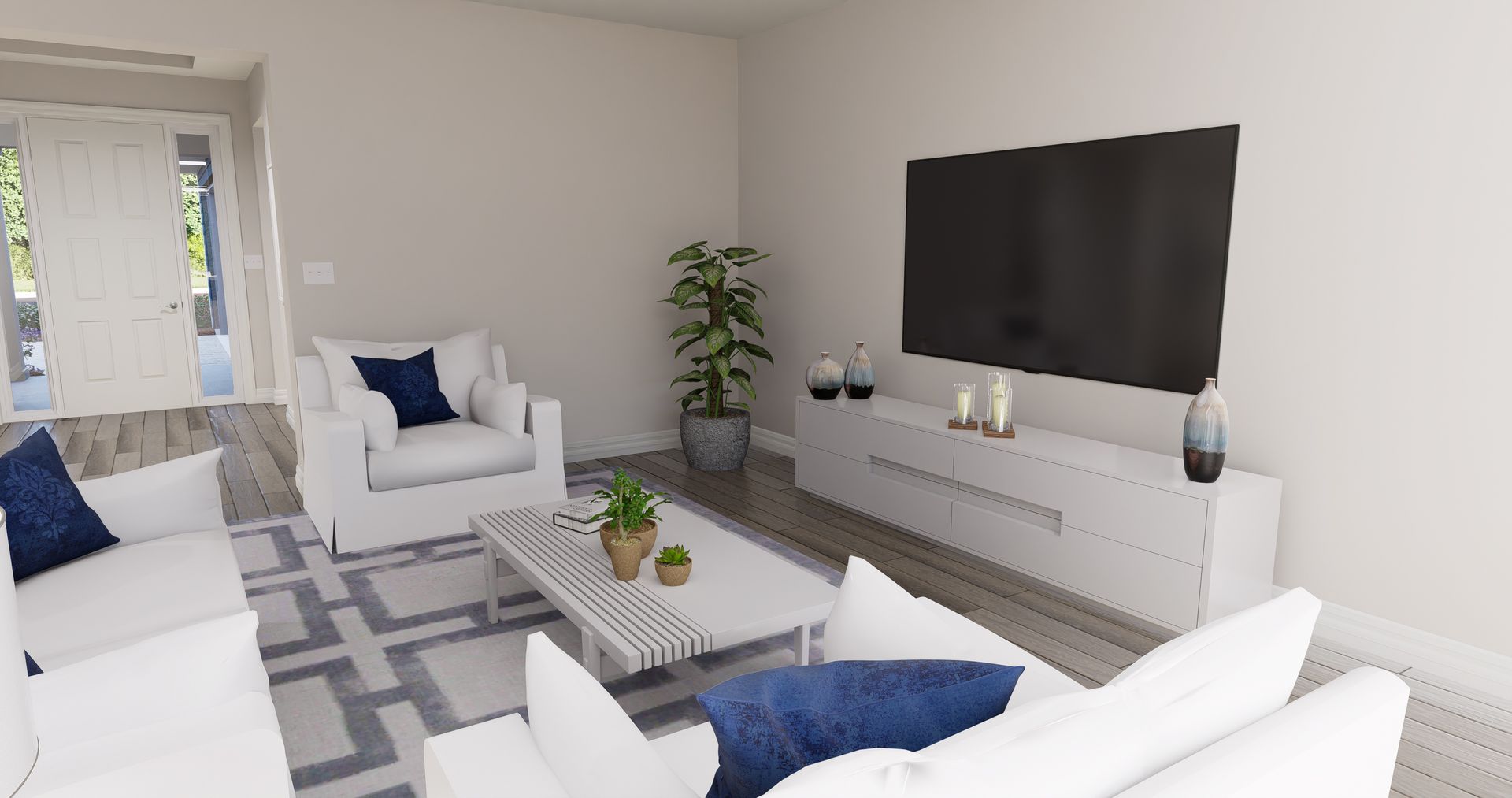 Cypress Rendered Great Room