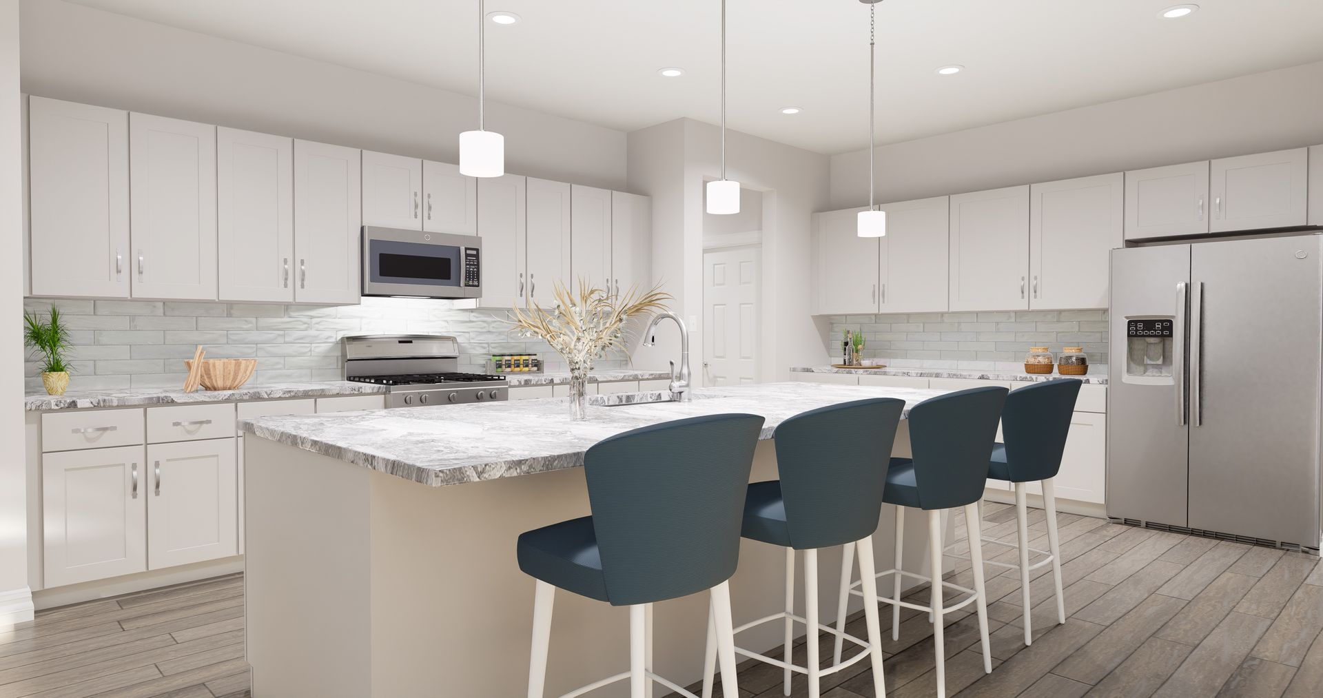 Cypress Rendered Kitchen