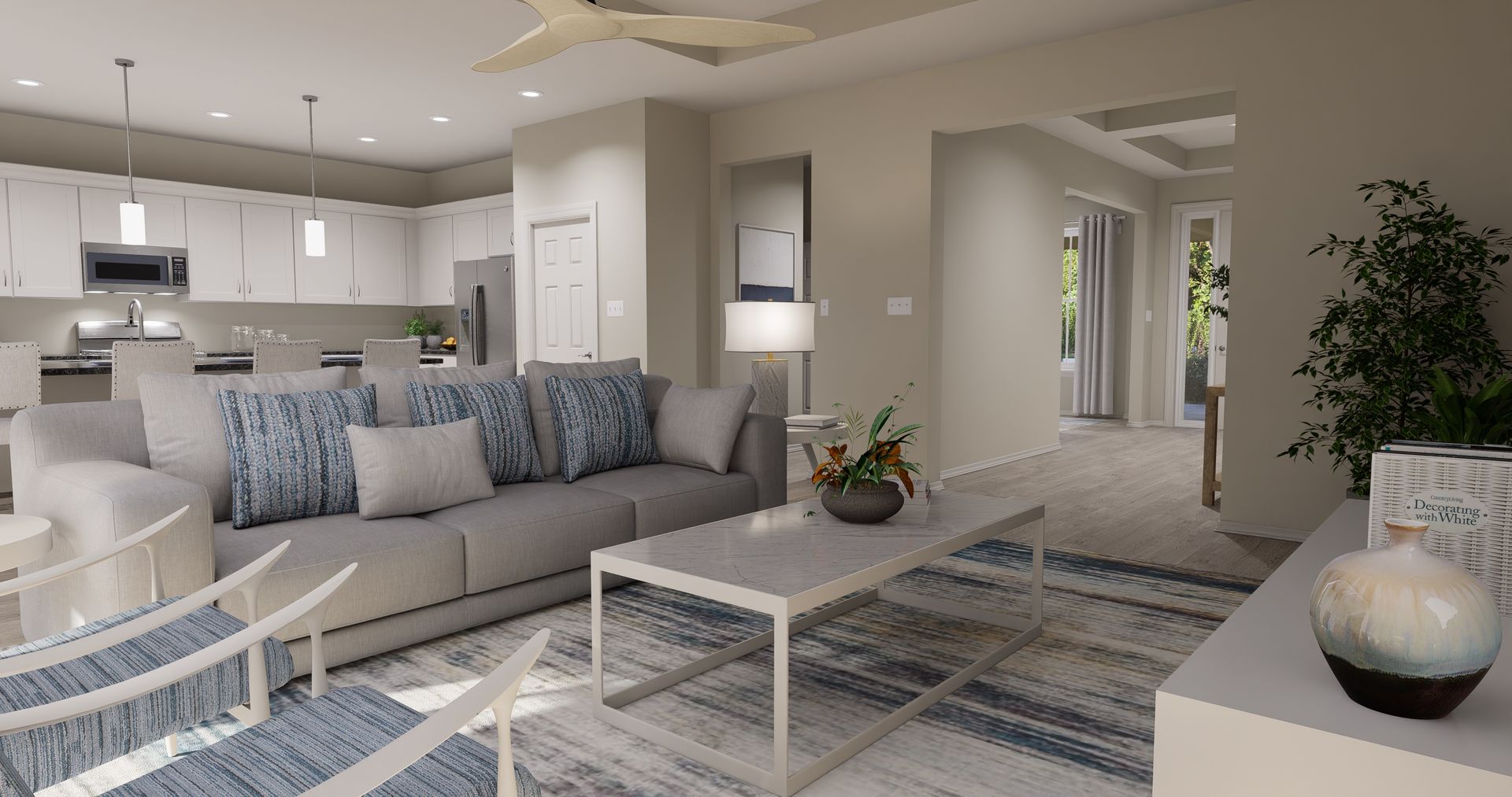 Hawthorn Rendered Great Room
