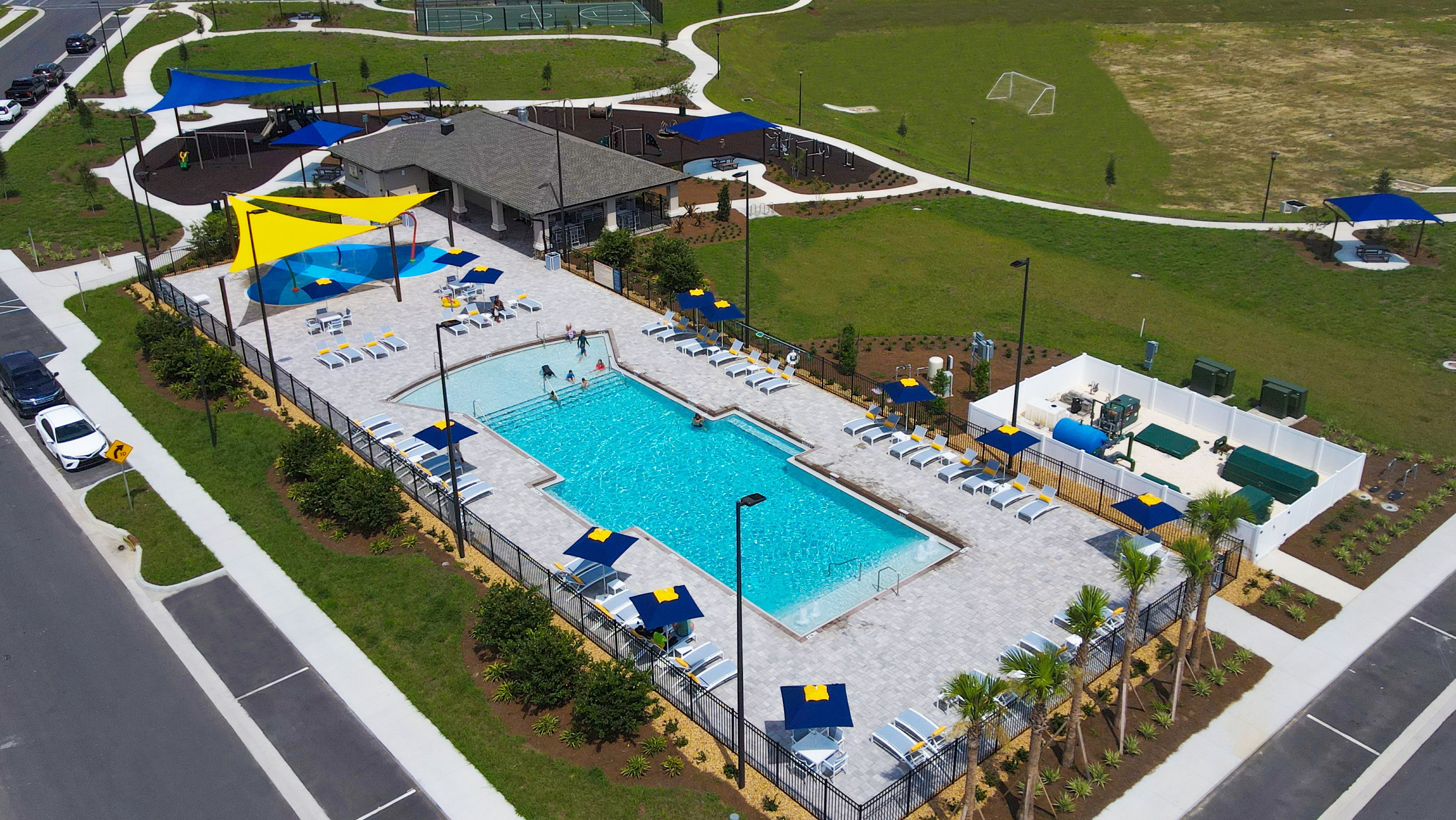 Roan Hills Park is a private community center for Calesa Township residents.