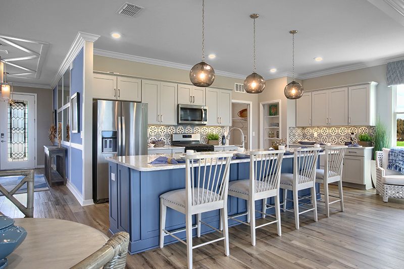 Introducing the Ginger floor plan at Weybourne Landing, an exclusive gated community of single family homes featuring unmatched quality and an incredible home value.