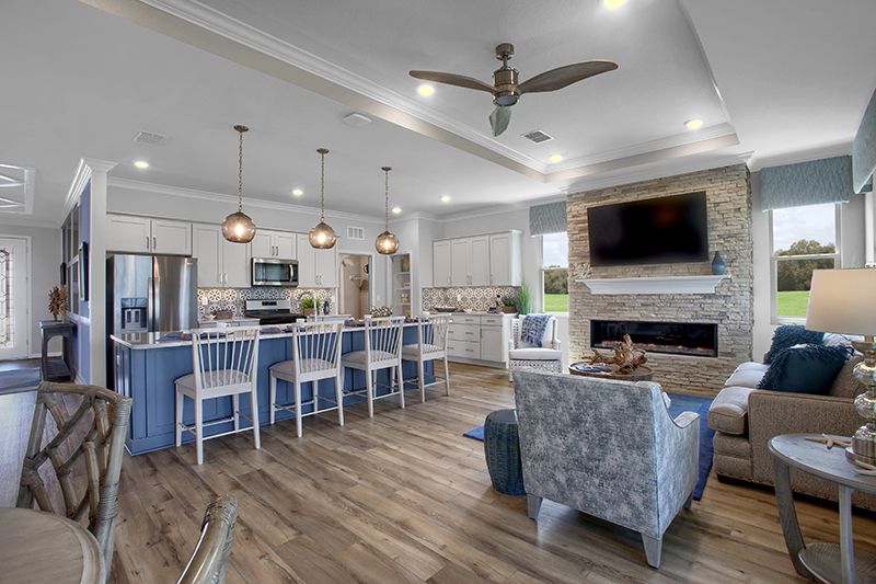 Introducing the Ginger floor plan at Weybourne Landing, an exclusive gated community of single family homes featuring unmatched quality and an incredible home value.