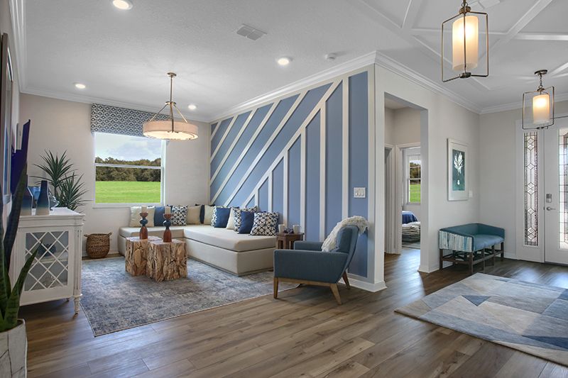 Introducing the Ginger floor plan at Weybourne Landing, an exclusive gated community of single family homes featuring unmatched quality and an incredible home value.