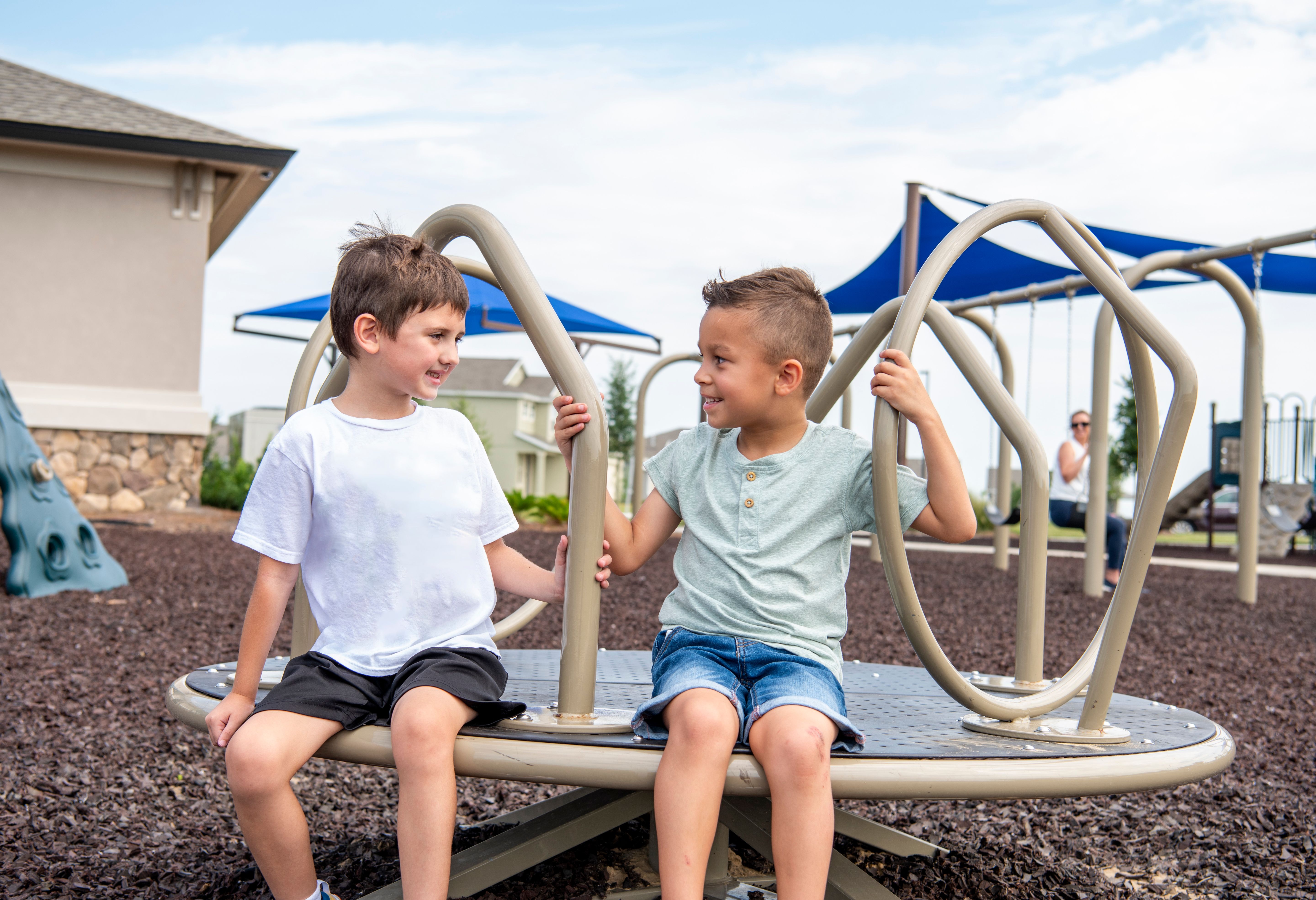 Fun for all with community playgrounds at Calesa Township!