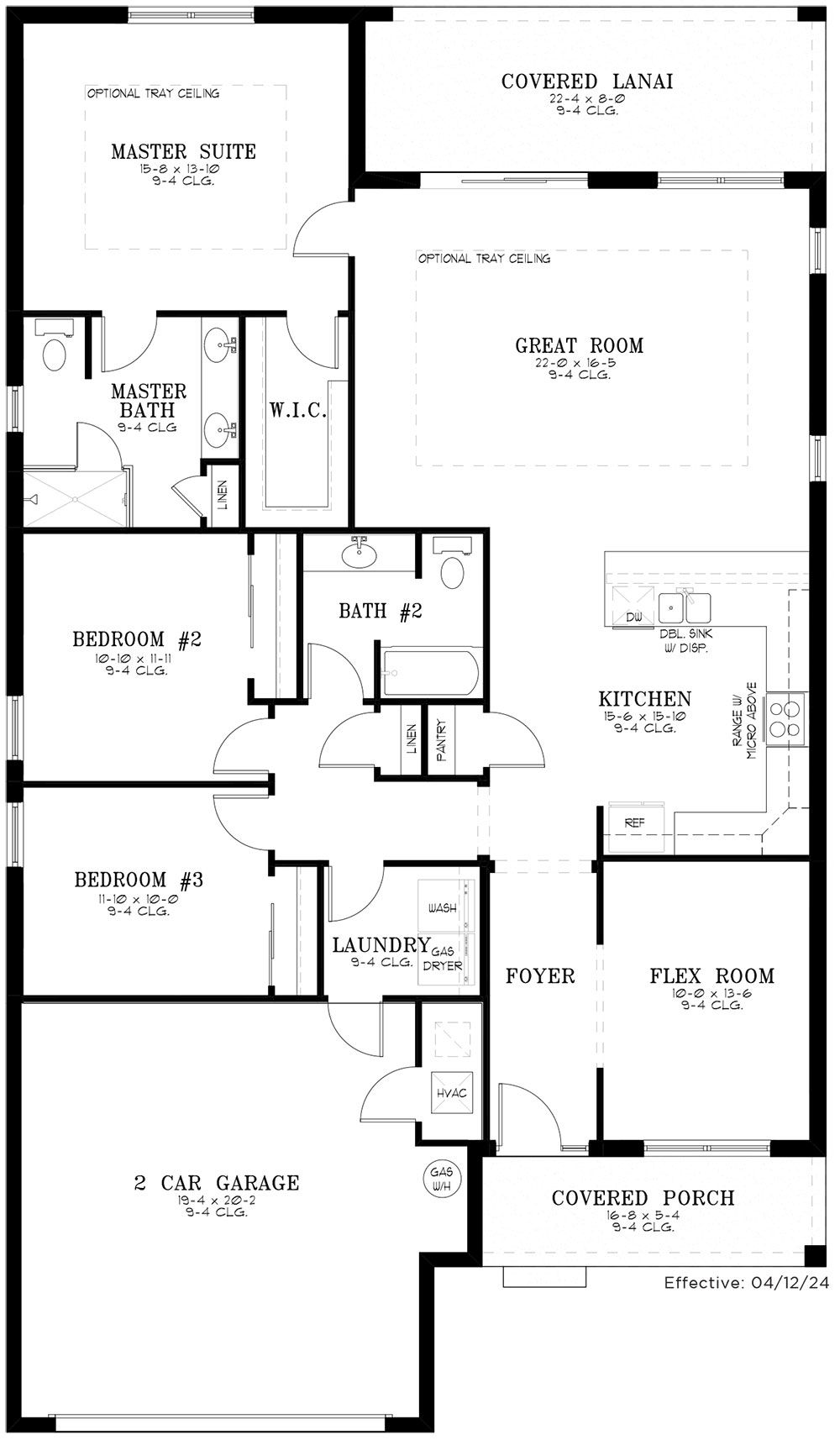 Currant Floor Plan