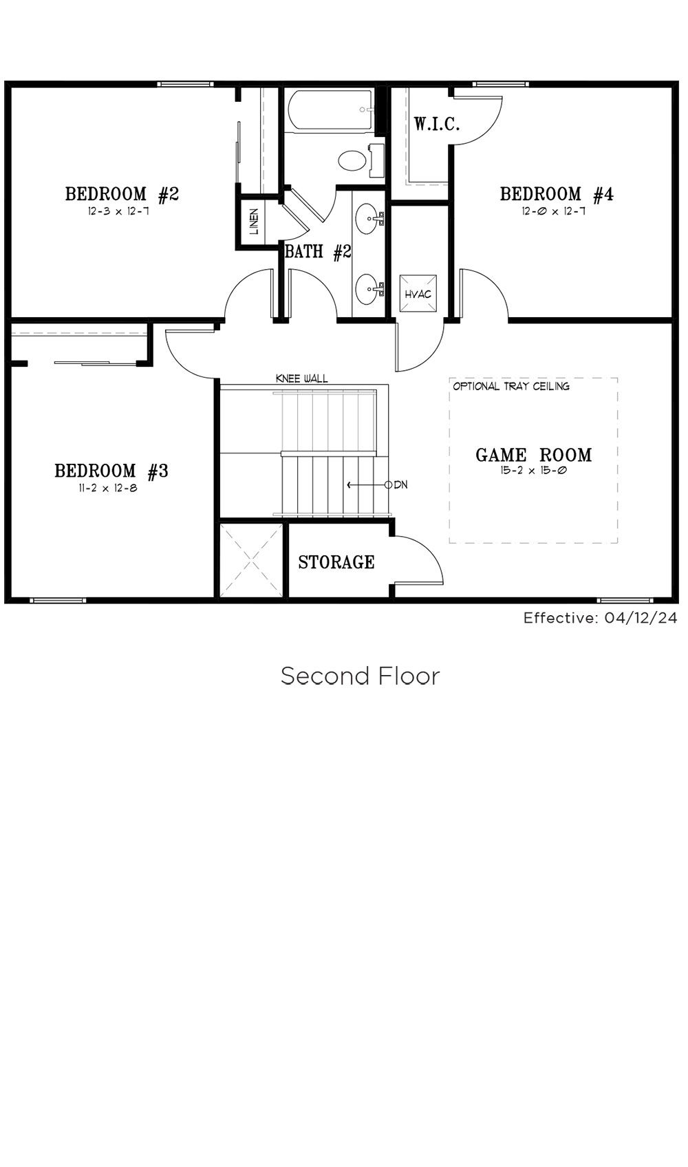 Sable Floor Plan Second Floor