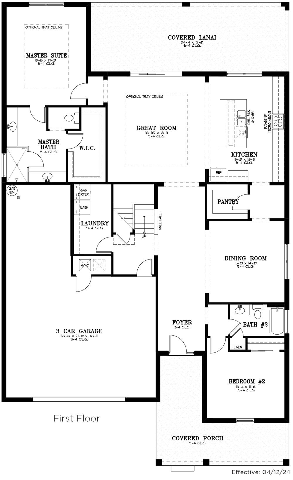 Jasmine Floor Plan First Floor