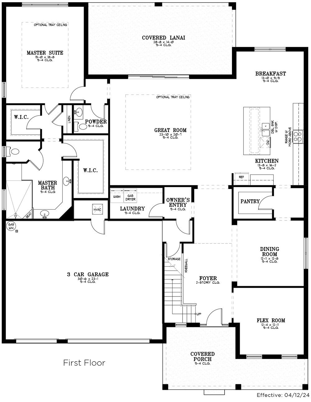 Juniper Floor Plan First Floor