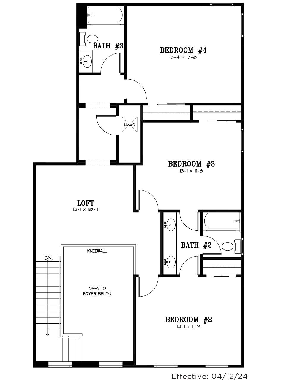 Juniper Floor Plan Second Floor