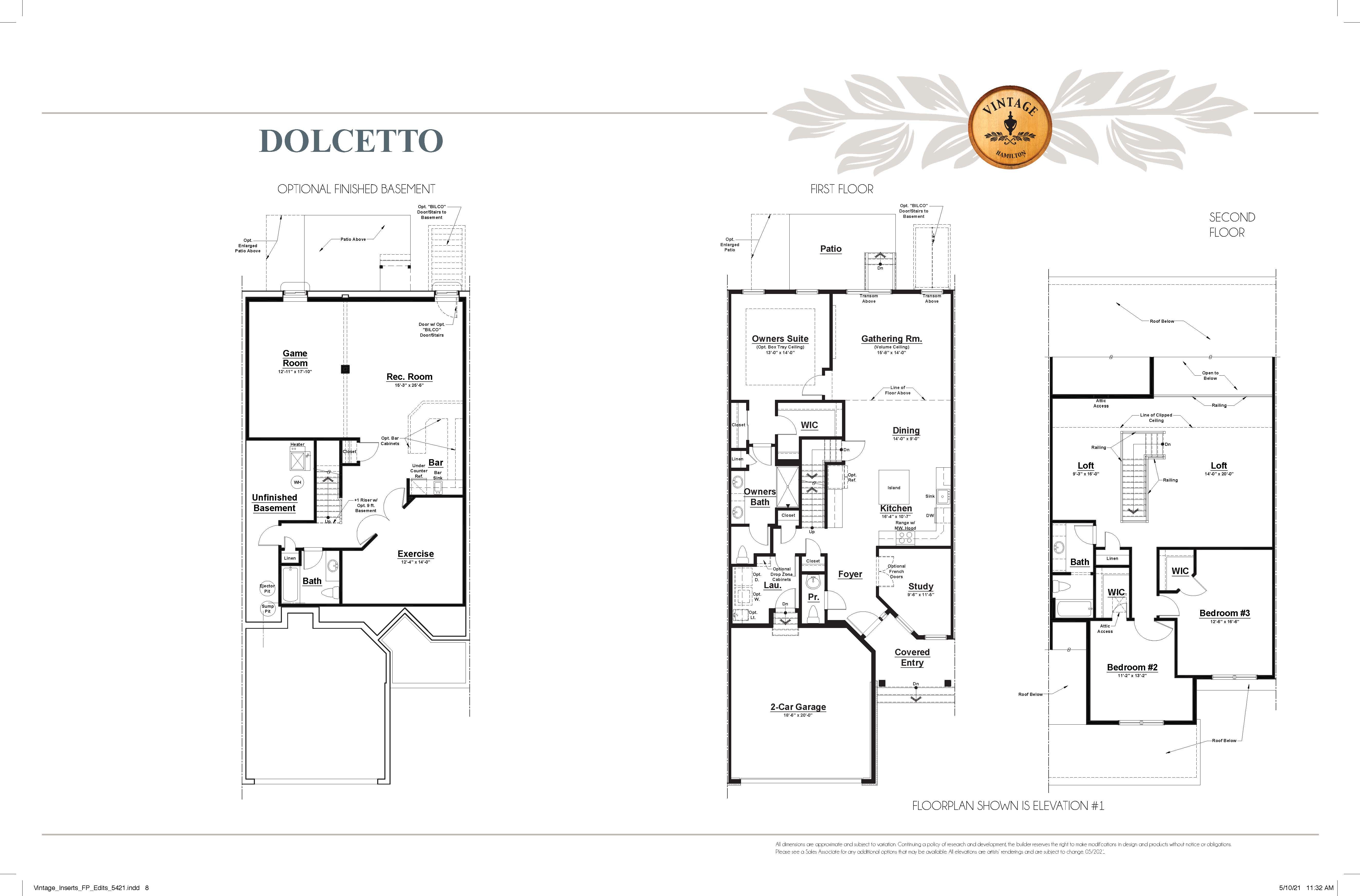 Dolcetto  Plan