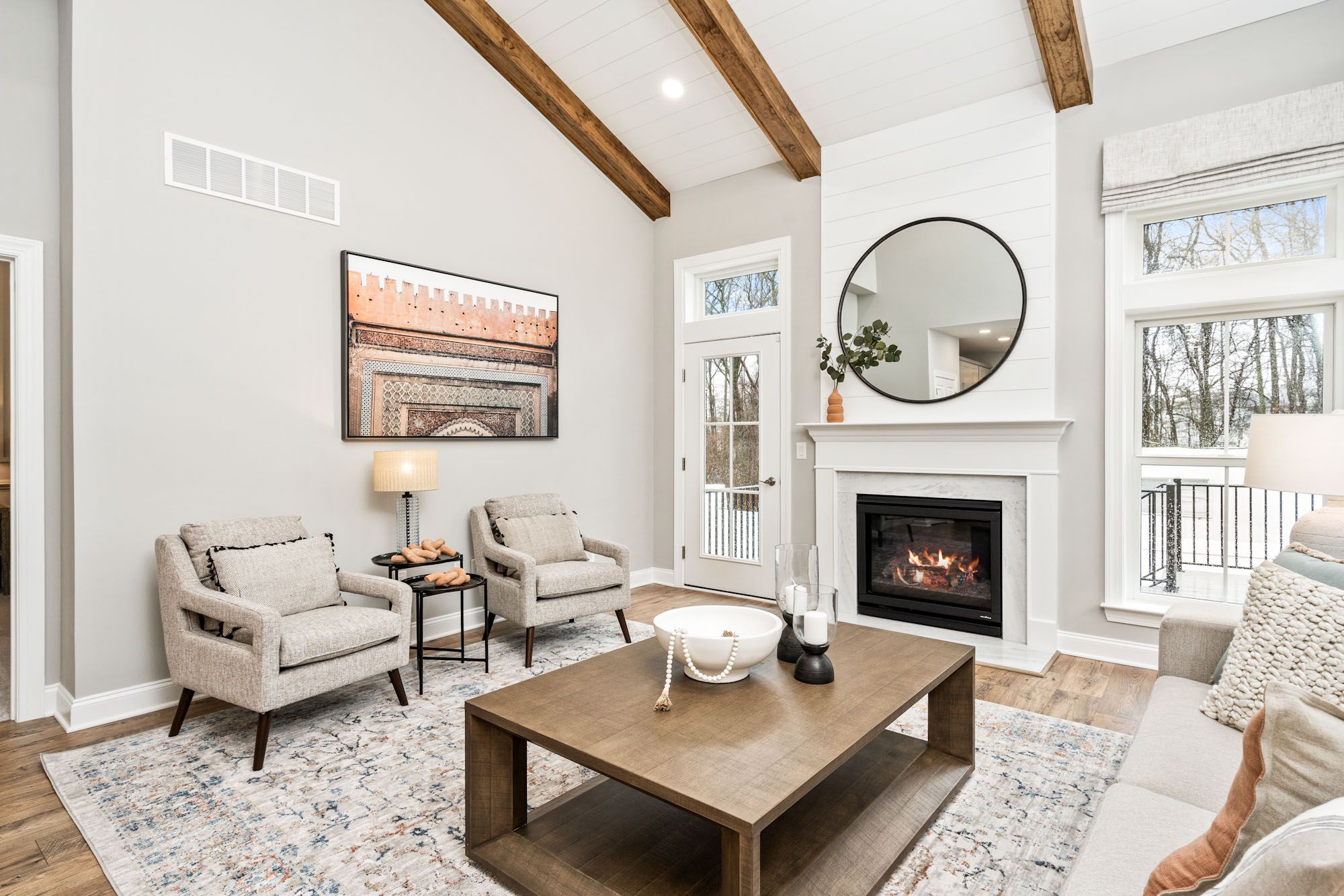 Warm and Inviting Gathering Space