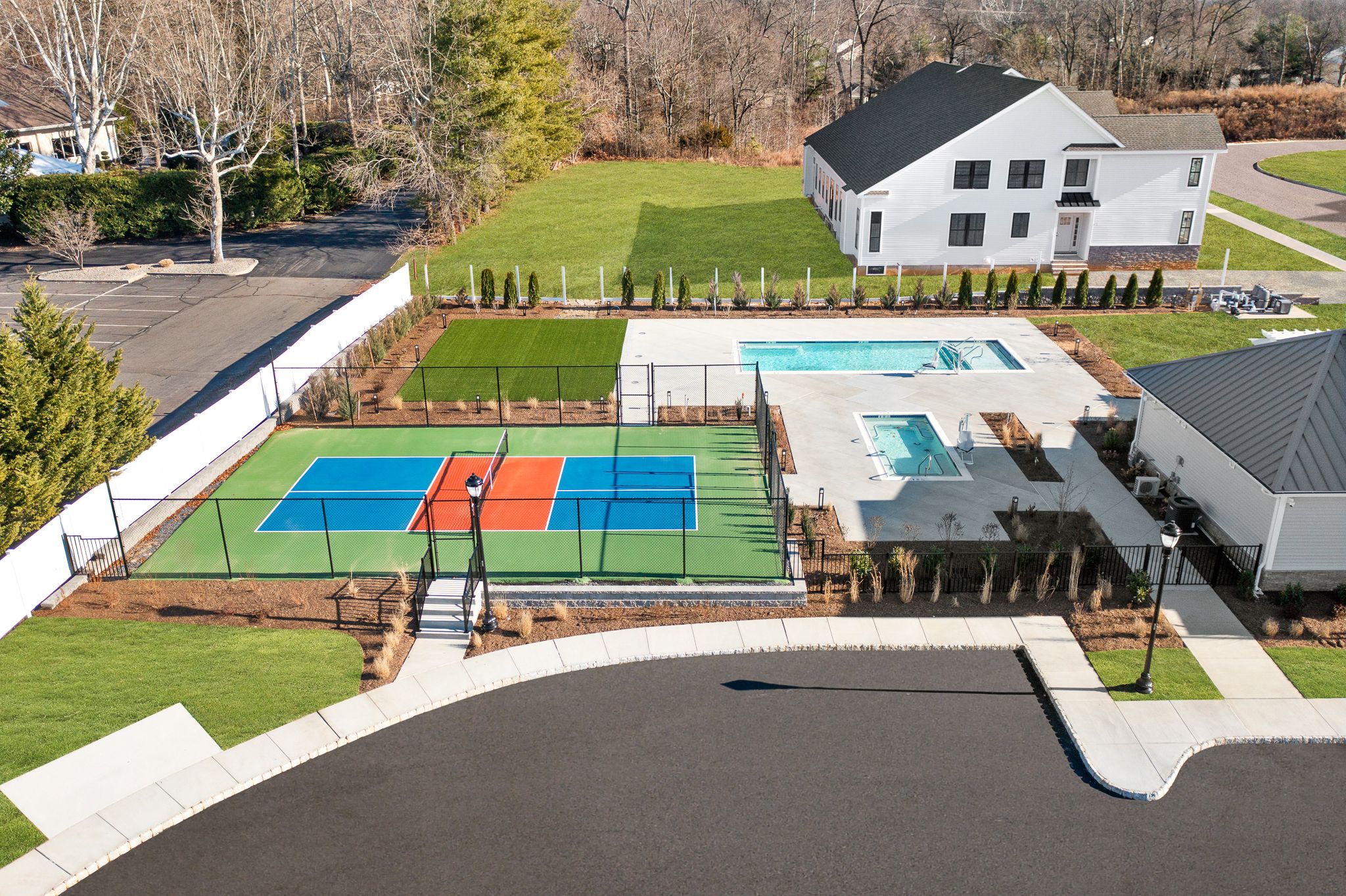 pools and pickleball