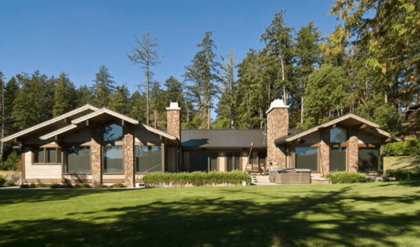 Paulson Custom Homes por Paulson Custom Homes en Bellingham Washington