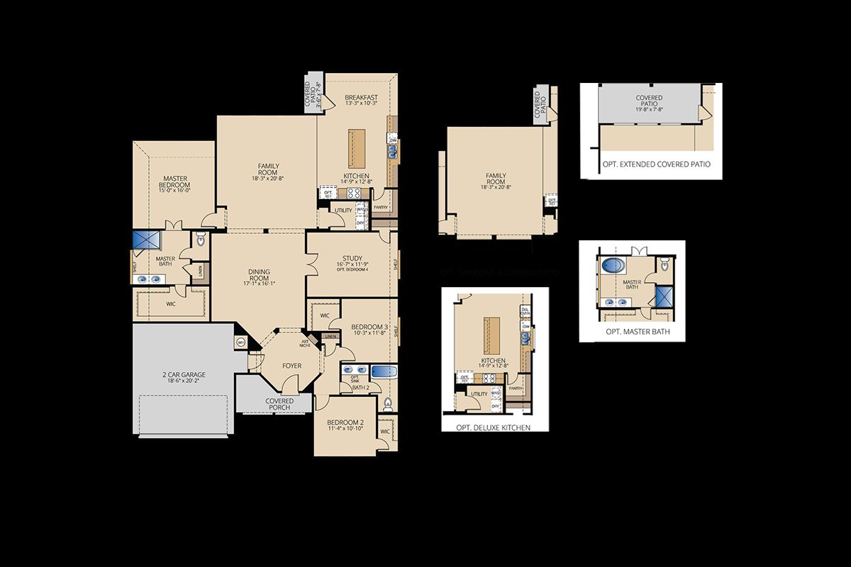 3937 Melica Lane - Fairview I Floor Plan