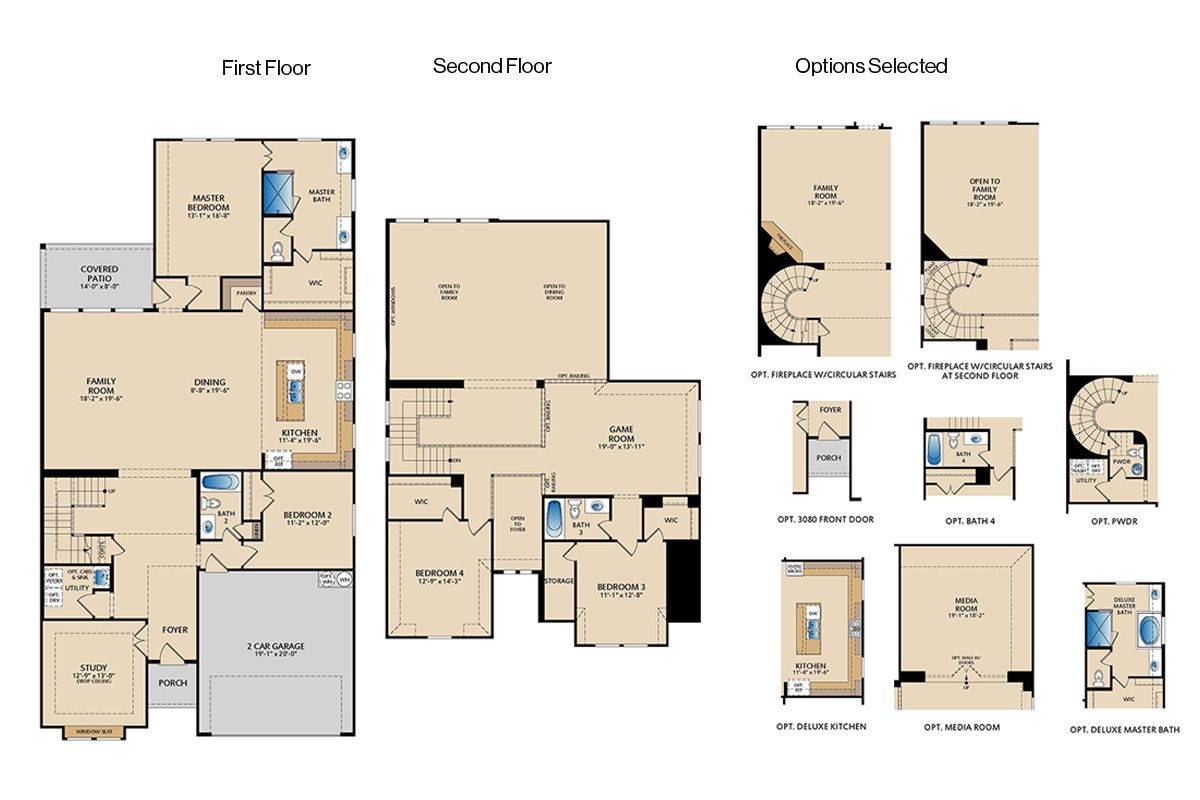 5526 Burford Lane - Westbury Floor Plan