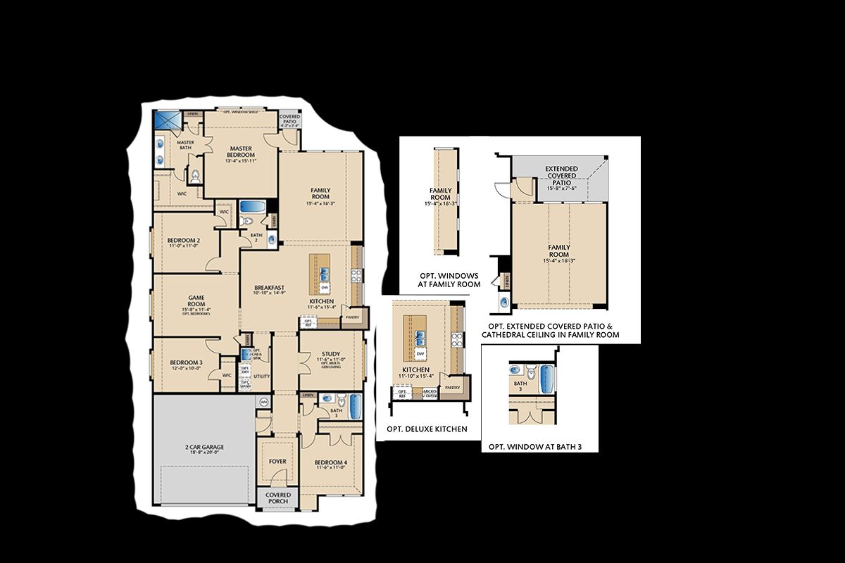 2013 Hickory Lane - Addison II Floor Plan