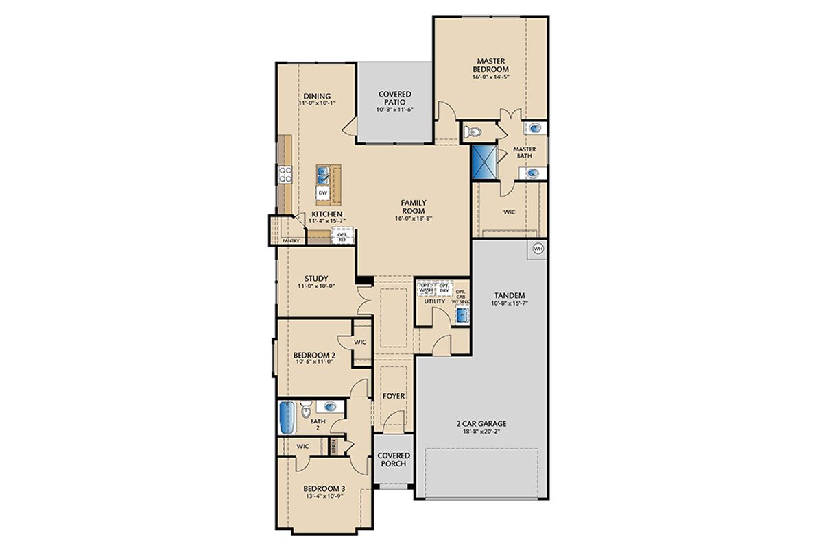 3817 Prairie Chapel Rd- Coppell Floor Plan