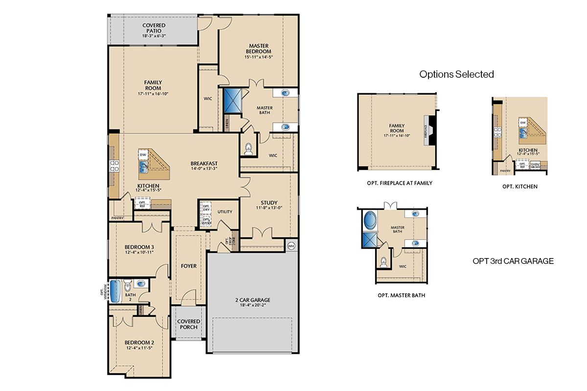 3819 Brewster Ln - Southlake Floor Plan