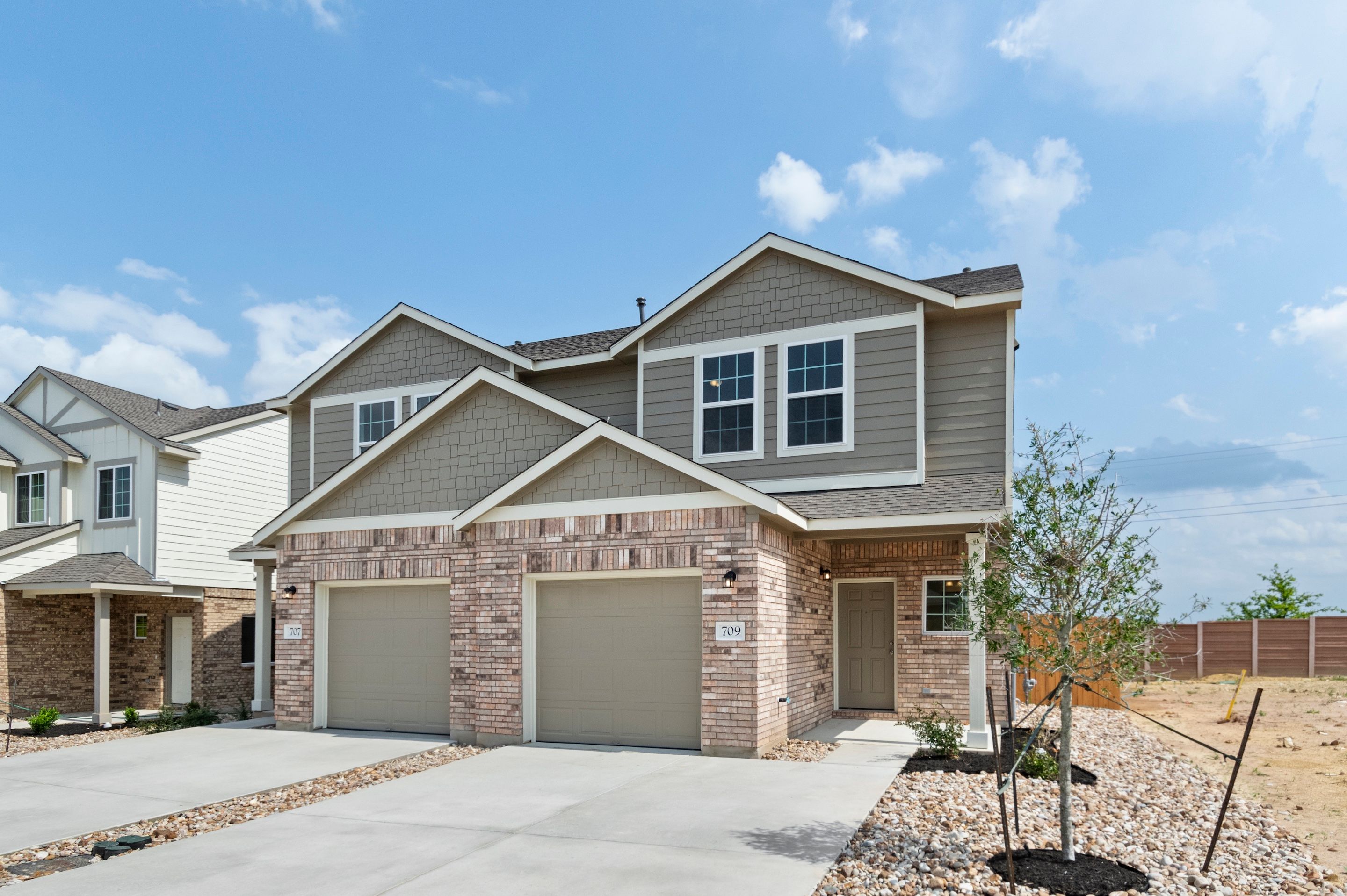 Lassen - Saddle Creek Twinhomes: Georgetown, Texas - Pacesetter Homes Texas