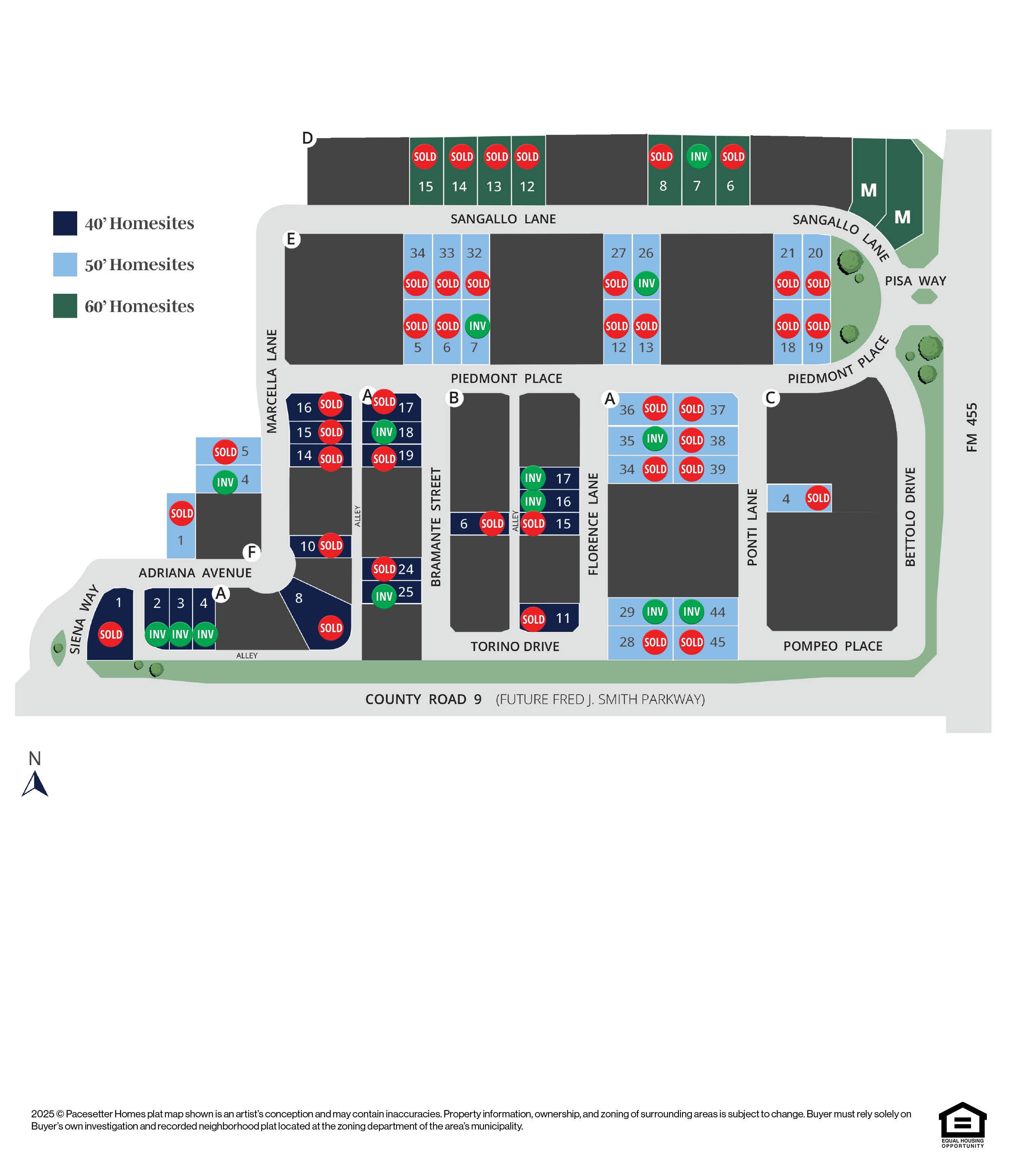 Community Lot Map