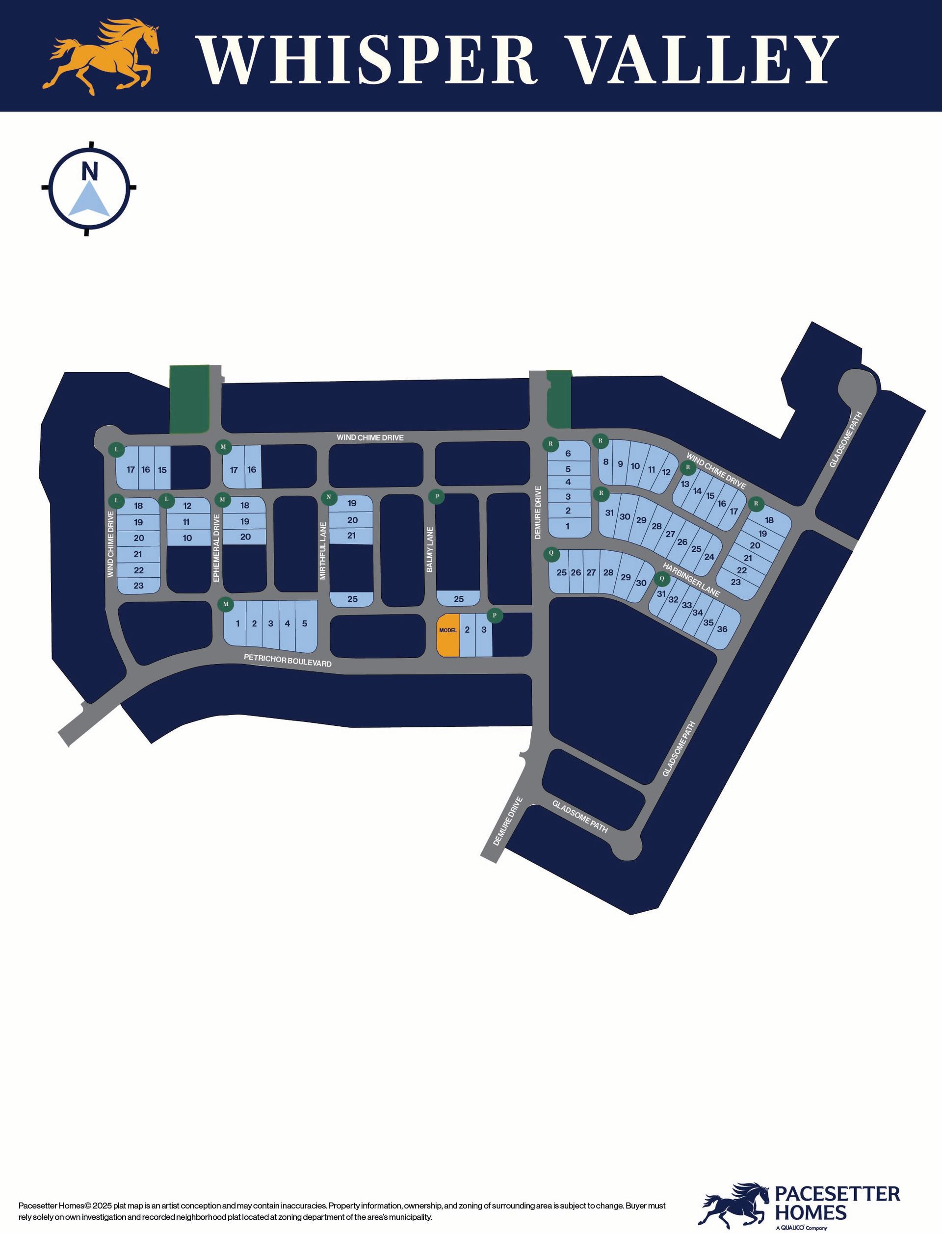 Community Lot Map