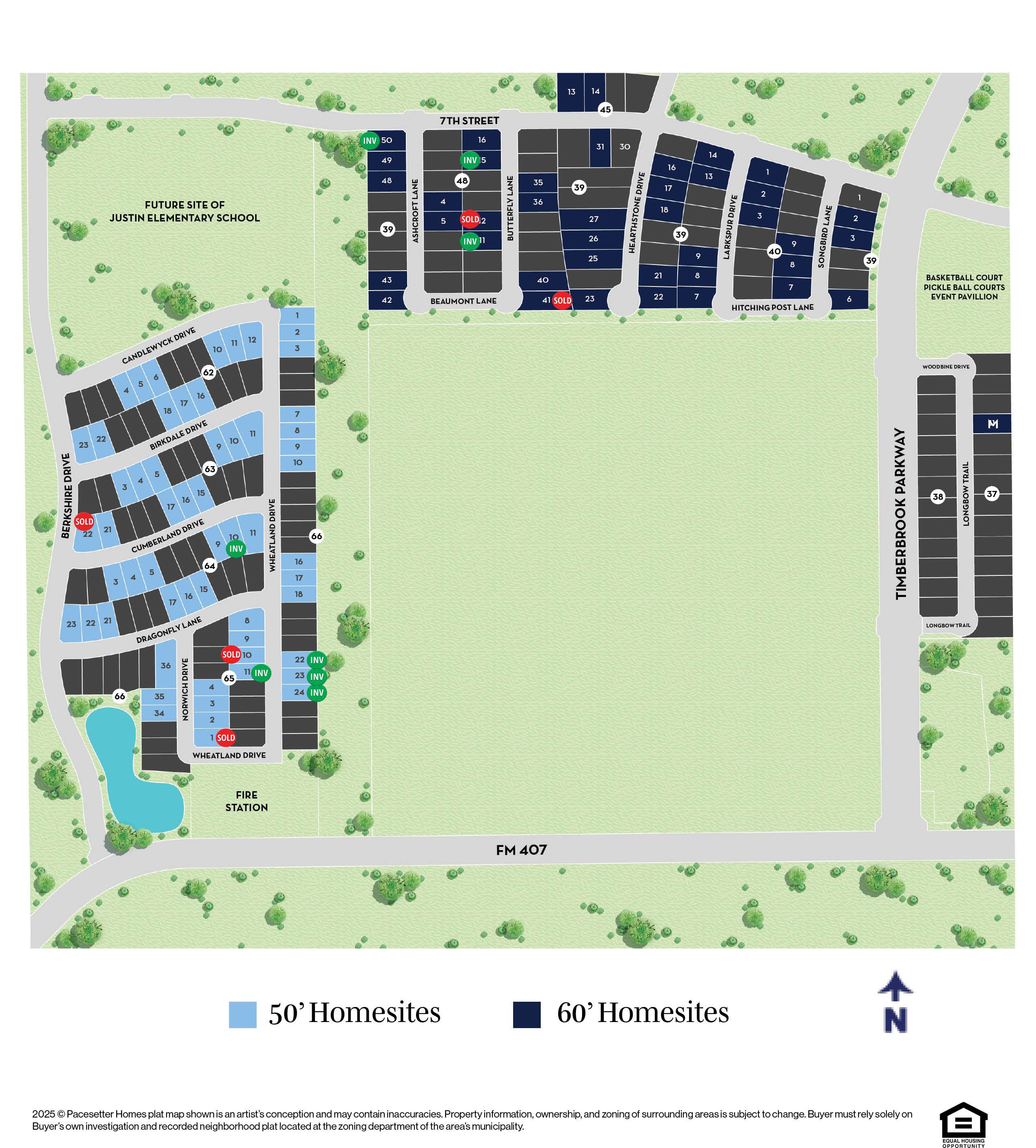Community Lot Map