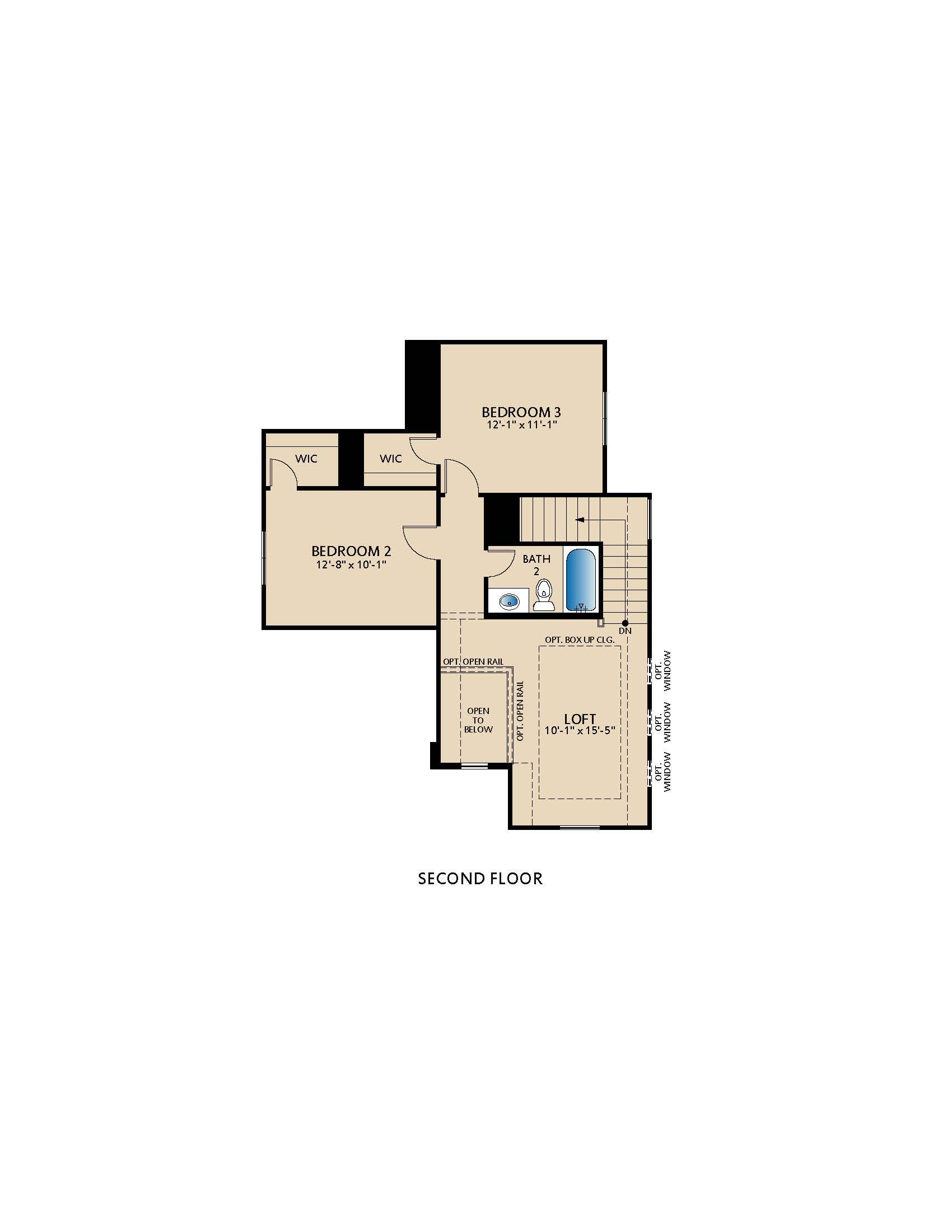Timberline Second Floor