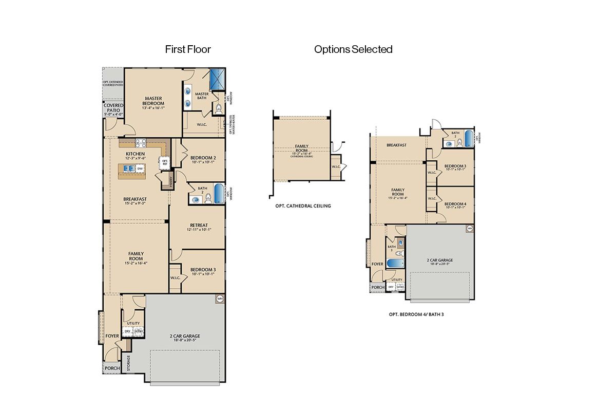 1608 Meadow Crest - Palmetto Floor Plan