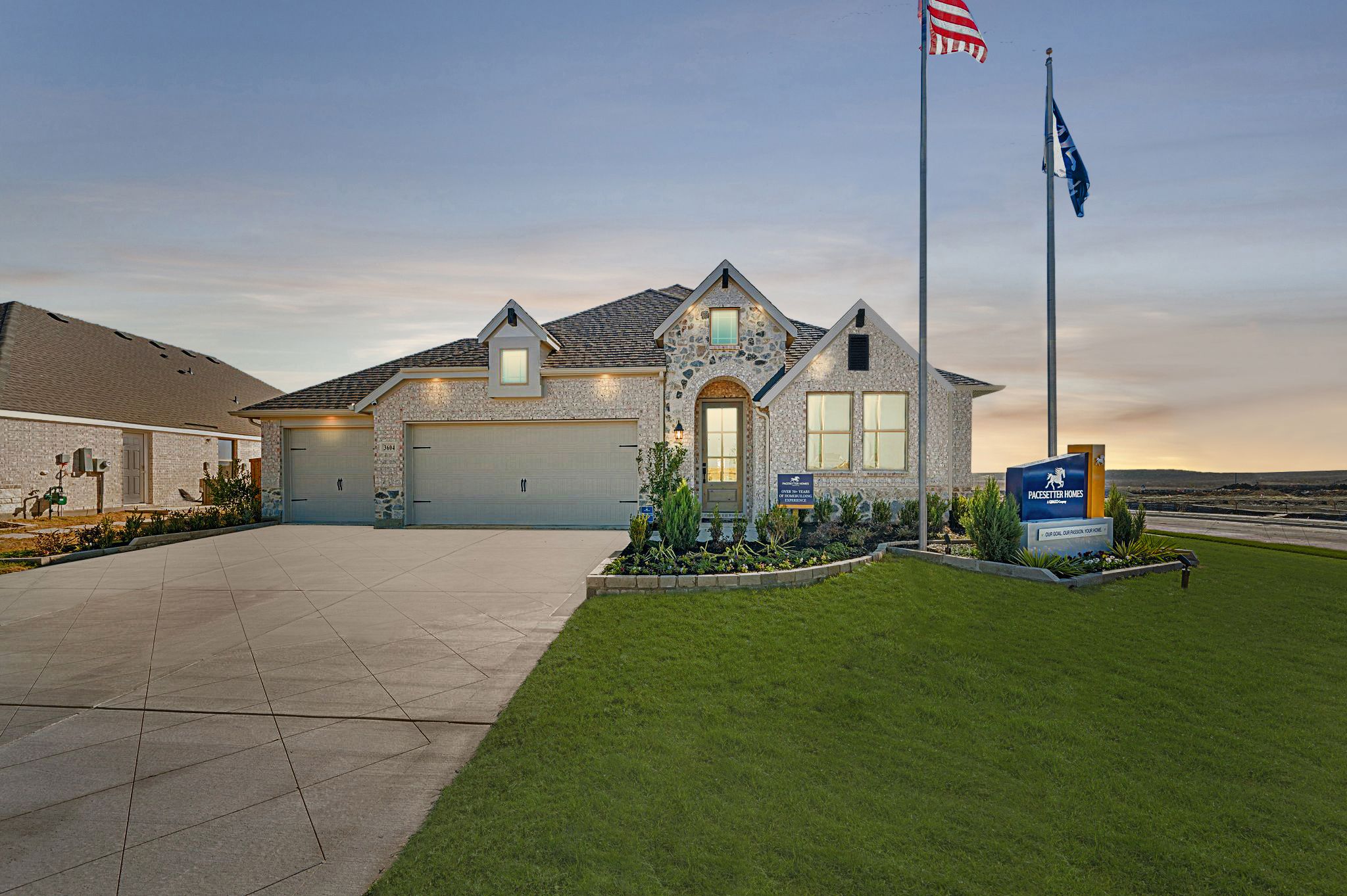 casa en Clearview Ranch por Pacesetter Homes Texas