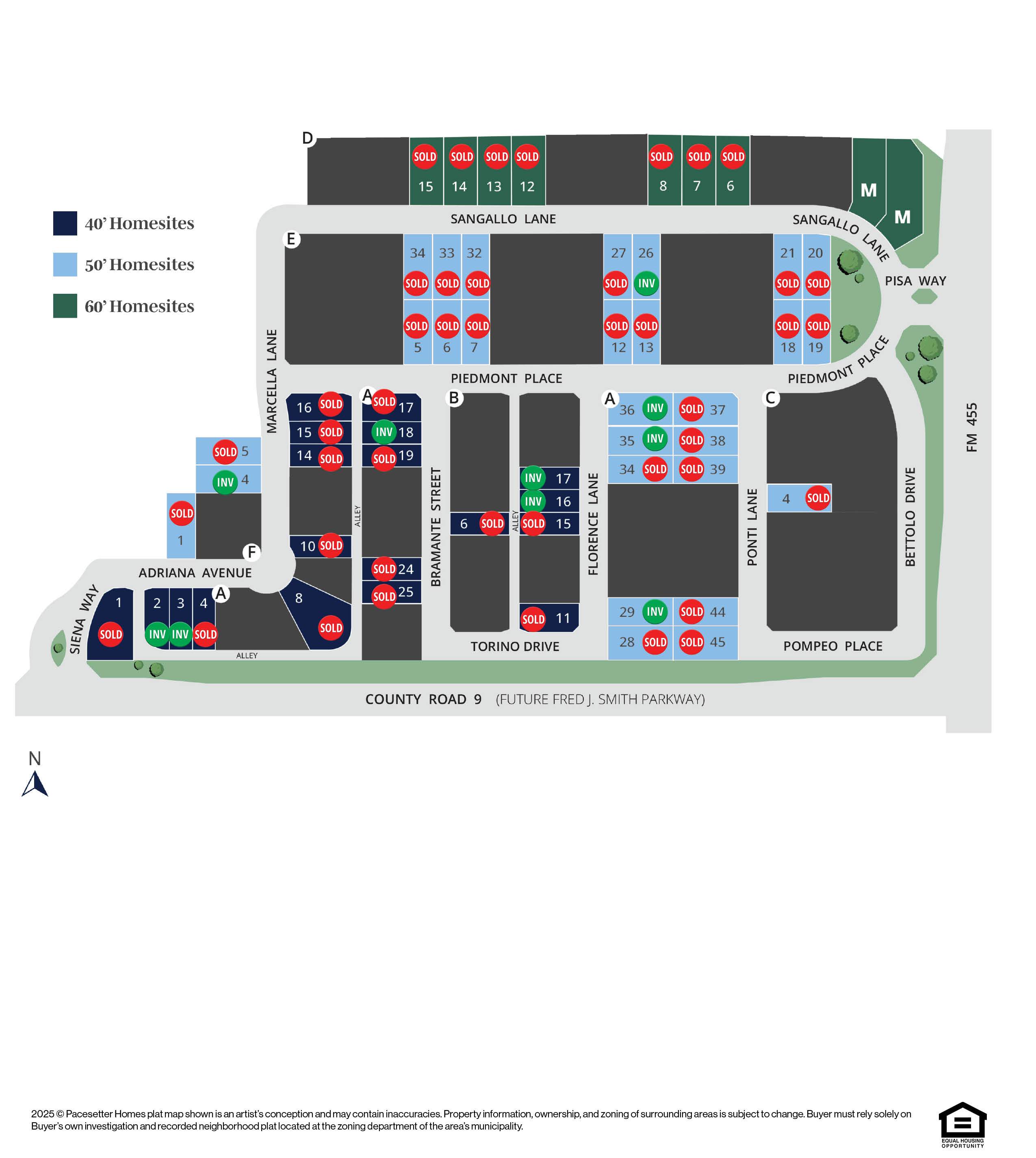 Community Lot Map