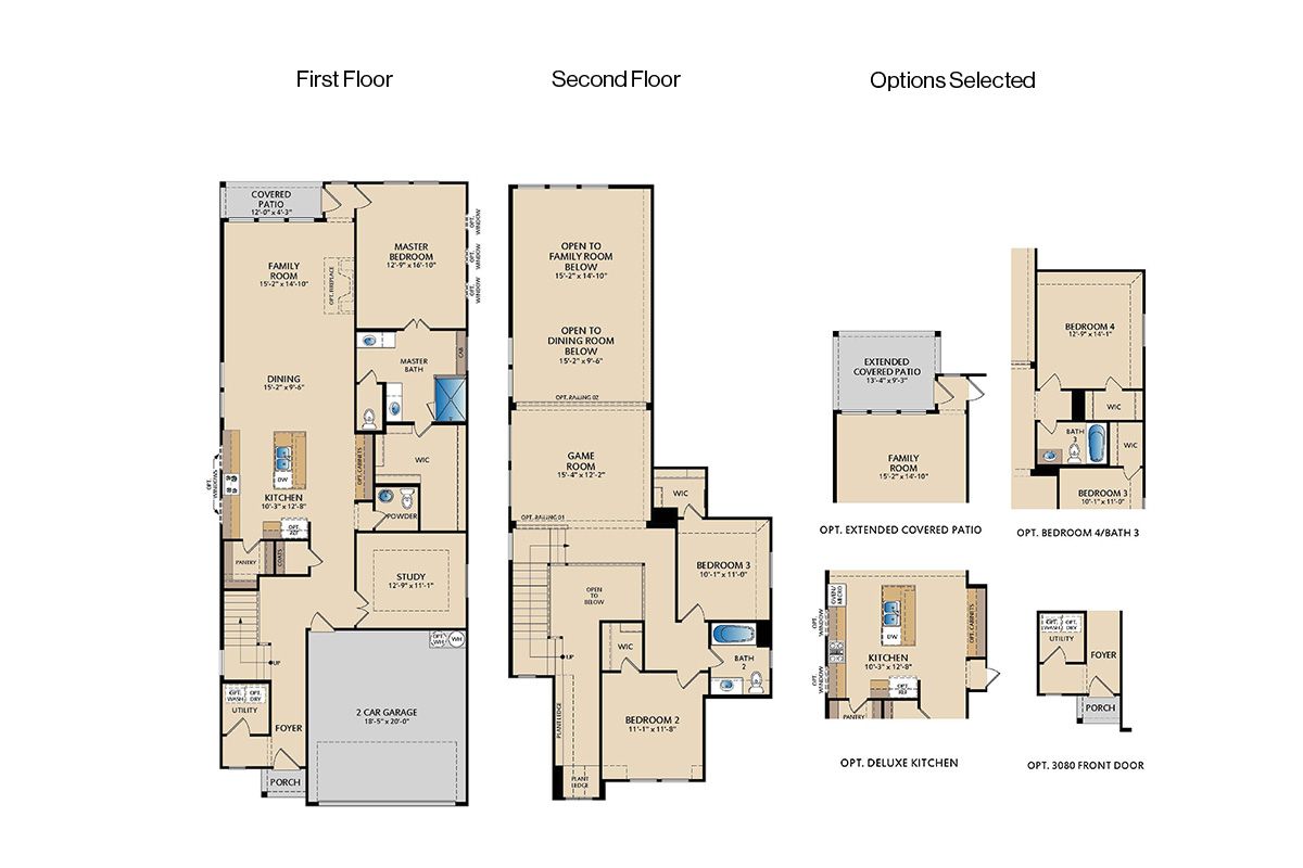 355 Thunder Vista Drive - Fairmont Floor Plan