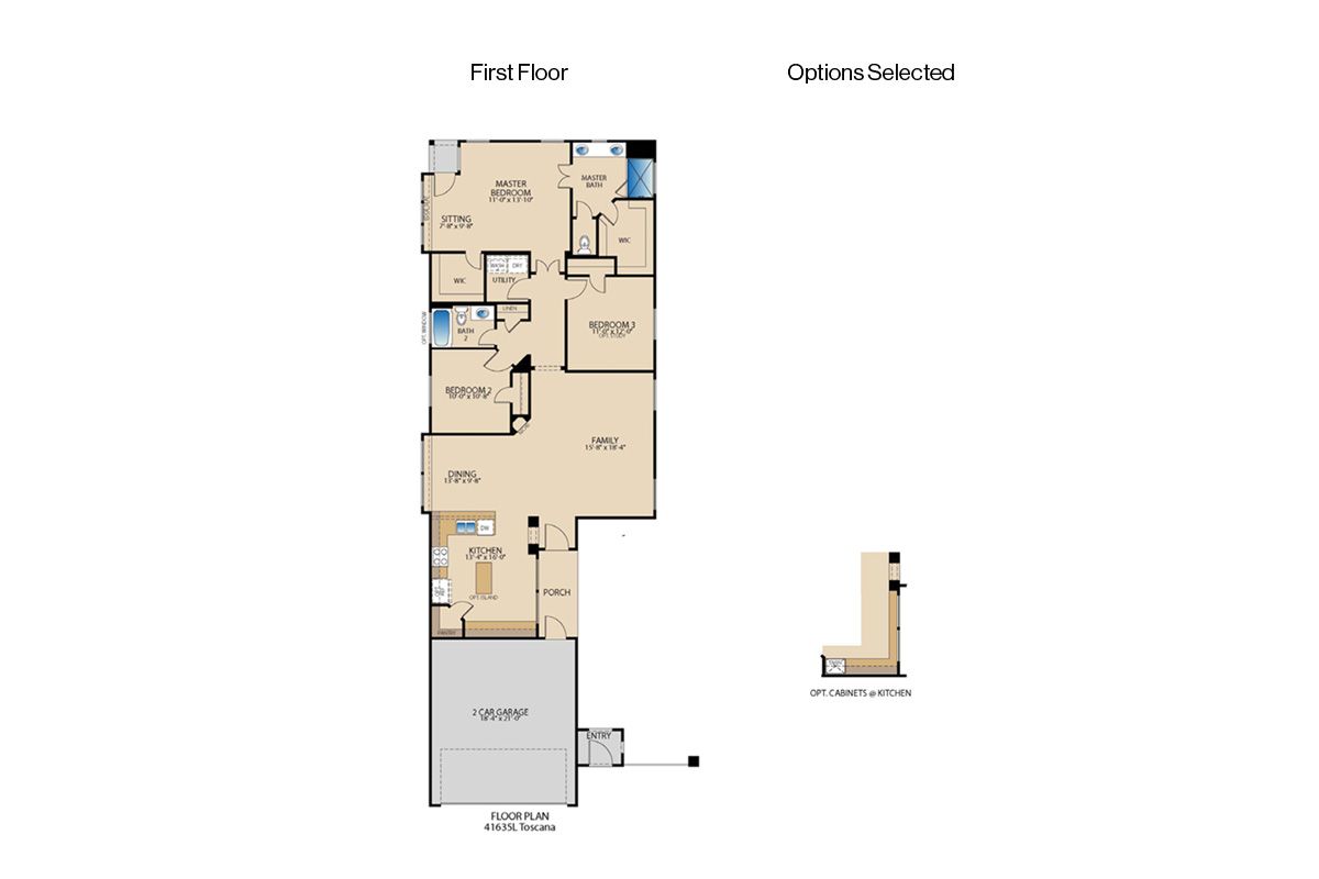1728 Meadow Crest Drive - Toscana Floor Plan