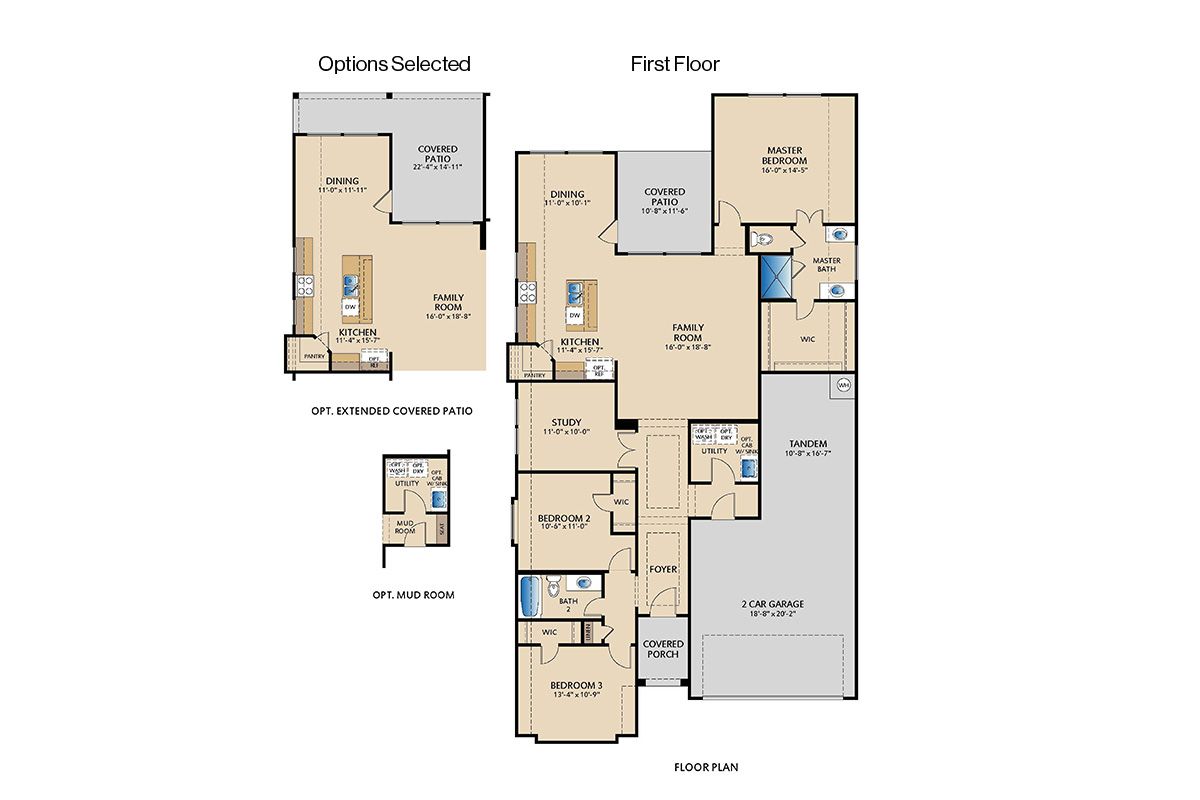 1404 Coventry Drive - Coppell Floor Plan