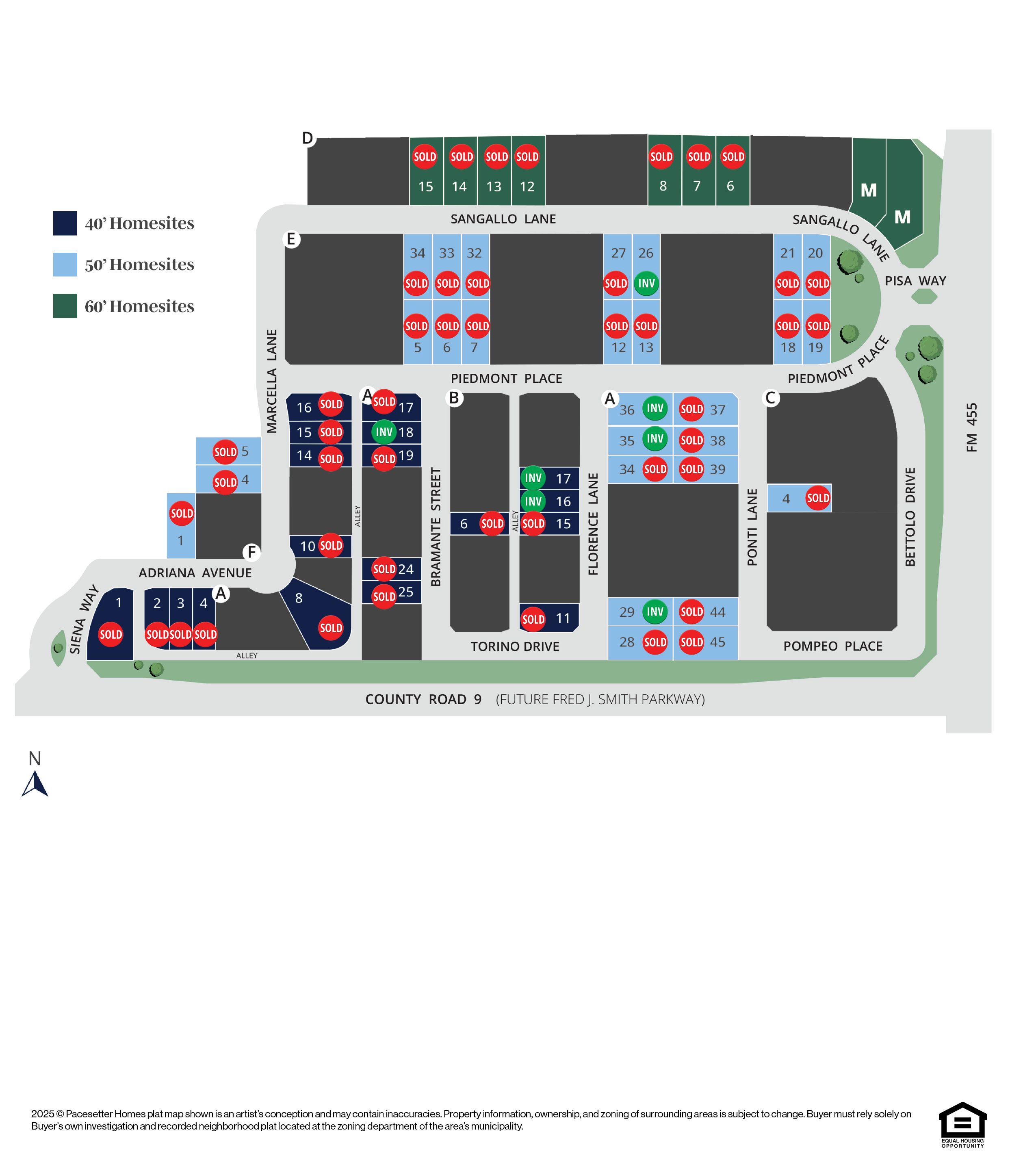 Community Lot Map