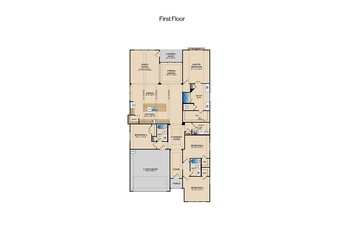 3708 Clearview Ranch Drive - Rockwall Floor Plan