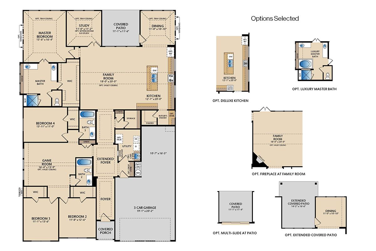 2006 Clairmount Drive - Brighton Floor Plan