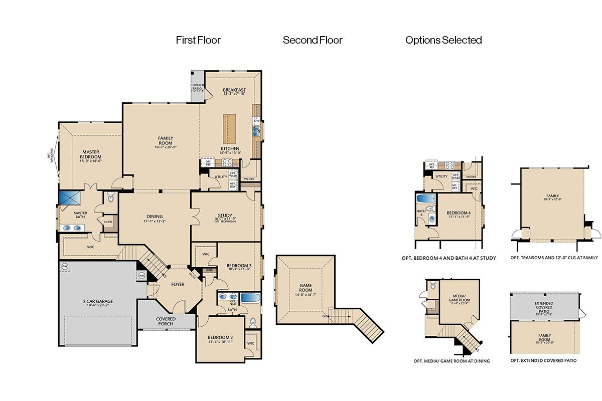 700 Brazos Drive - Fairview II Floor Plan