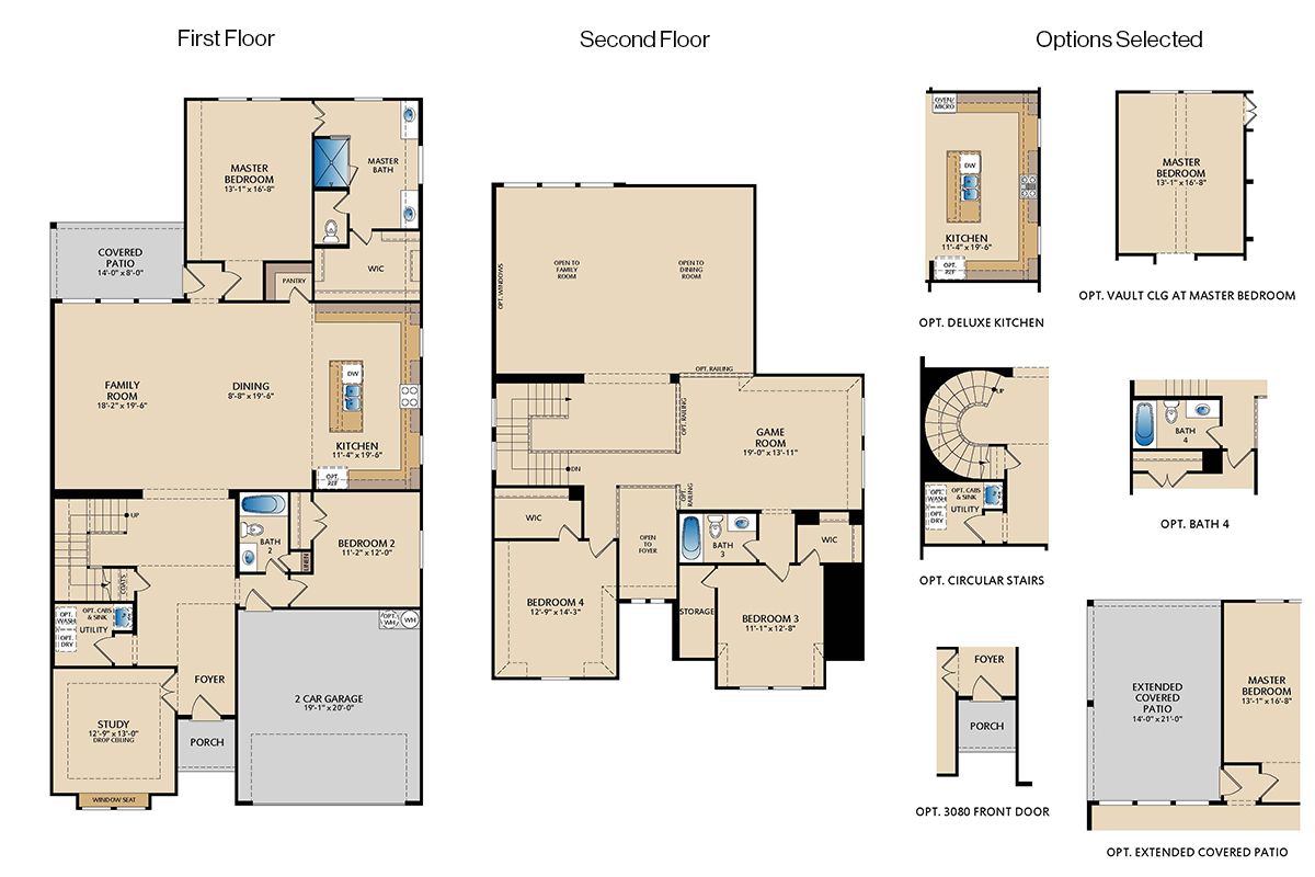 3506 Sunflower Street - Westbury Floor Plan